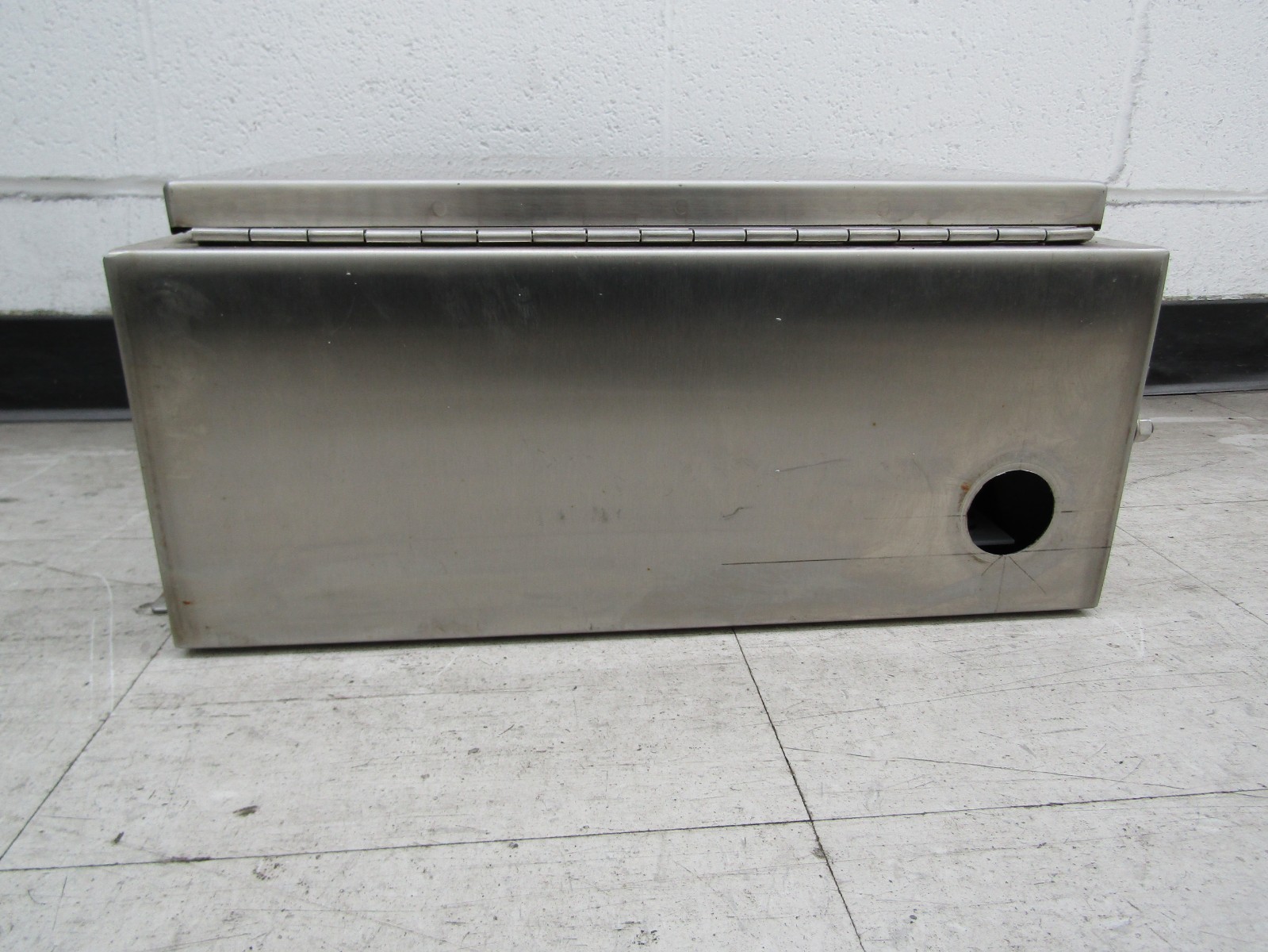 🙌 HOFFMAN 20 X 16 X 8 STAINLESS INDUSTRIAL CONTROL PANEL ENCLOSURE A20H1608SSLP