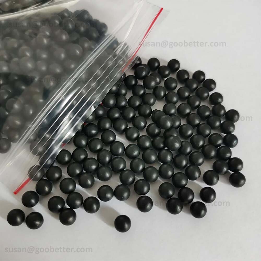 Nitrile Smooth Rubber Fuel Black Nitrile Rubber Solid Ball Diesel Oil Resistant