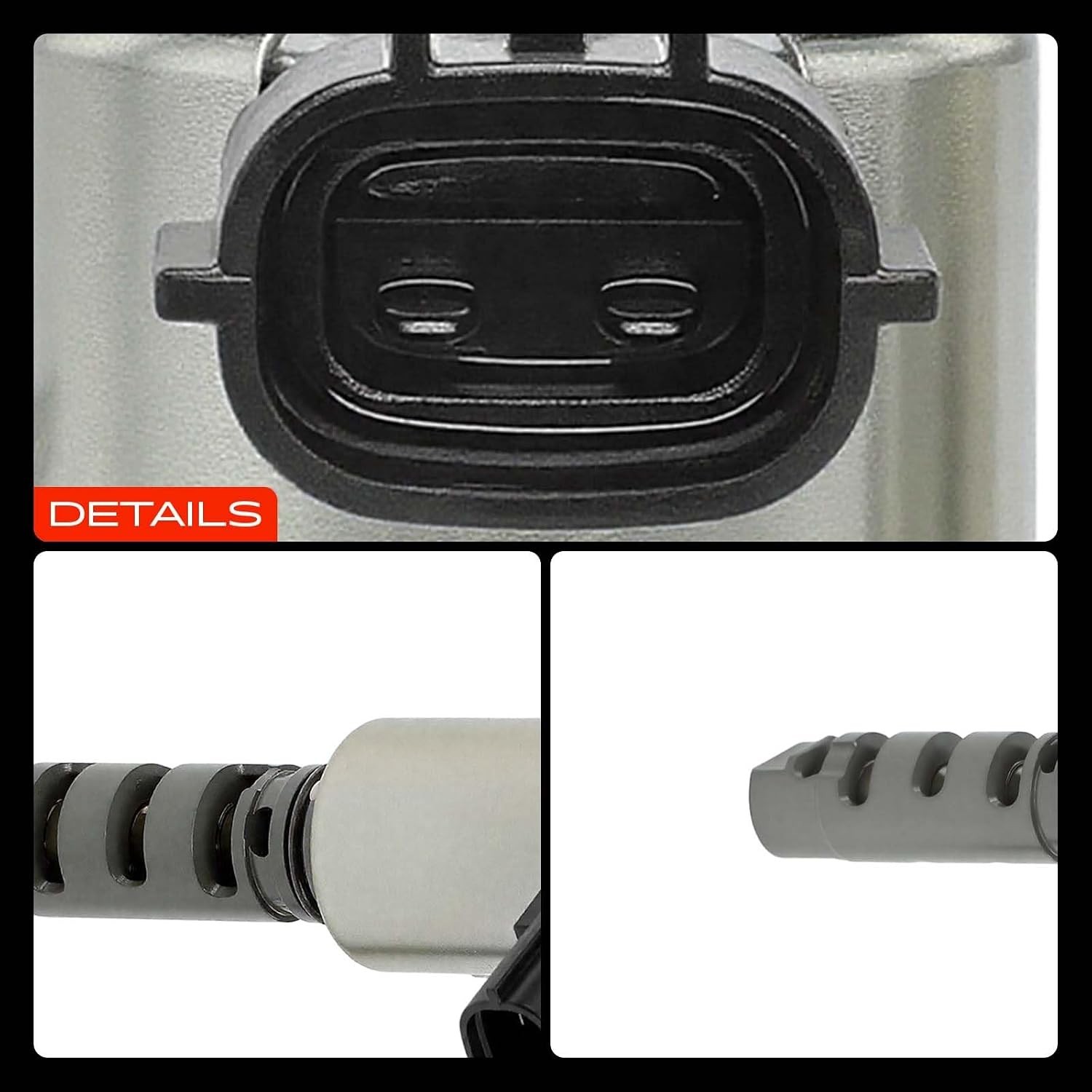A-Premium 2-PC Left & Right Engine Variable Valve Timing (VVT) Solenoid Compatib