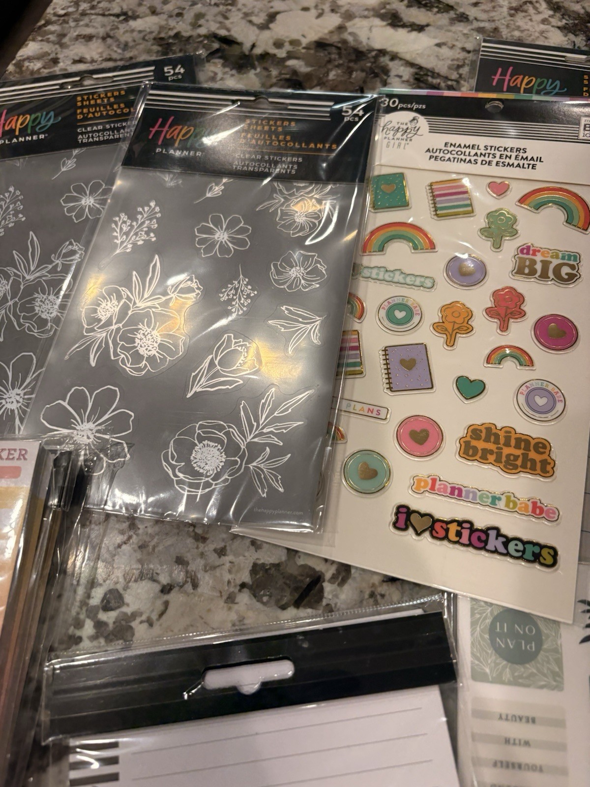 Happy Planner Classic/Mini, Notes, Accessories, Stickers NEW – # 2