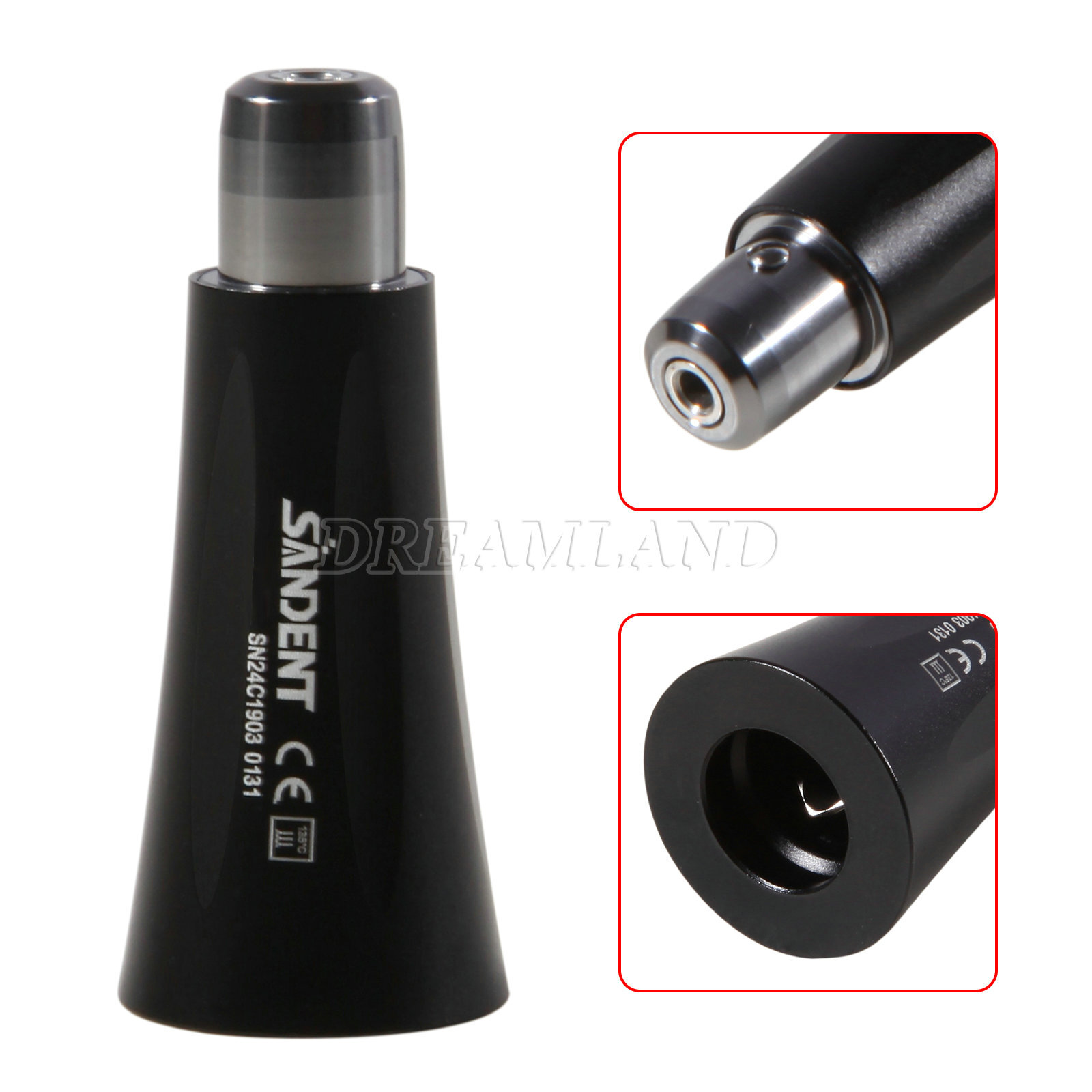 Dental Hygiene Prophy Handpiece Straight Nose Cone 4:1 for E Type Electric Motor