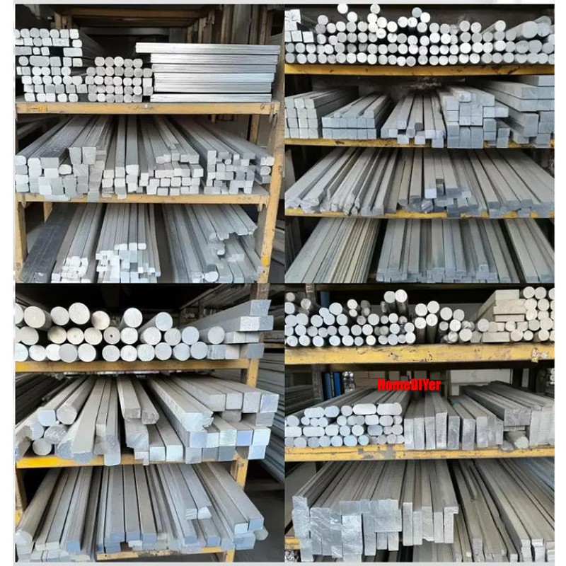 Aluminium Flat Bar Strips Metal 100mm /300mm Length 8mm-50mm Thick Cut To Sizes