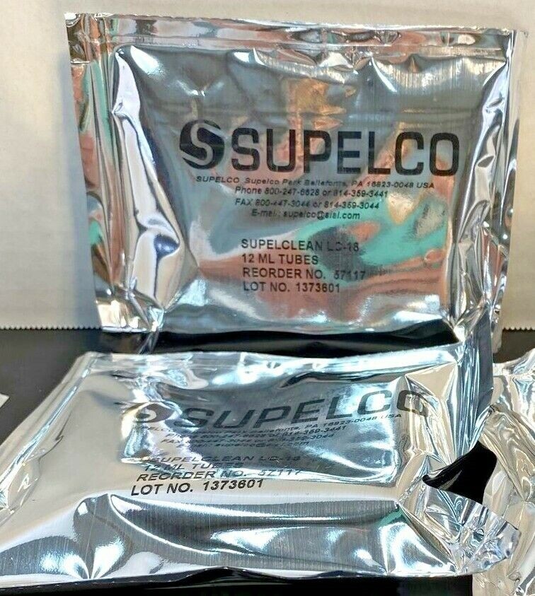 Supelco SPE Tube Supelclean LC-18 12 ml 2 g Total of 40 Tubes
