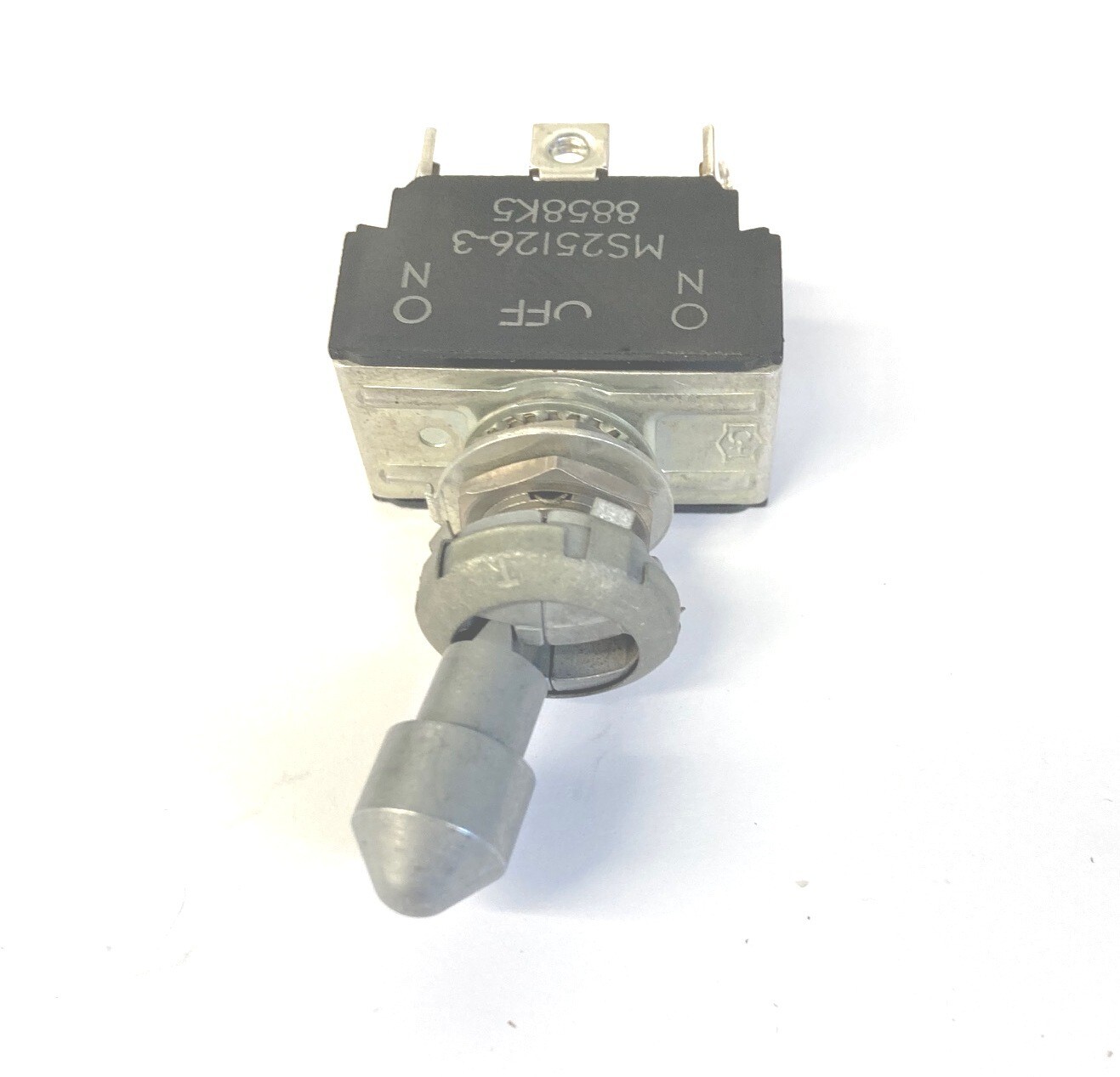 MS25126-3 Eaton Cutler-Hammer Toggle Switch Locking Lever DPDT 8858K5