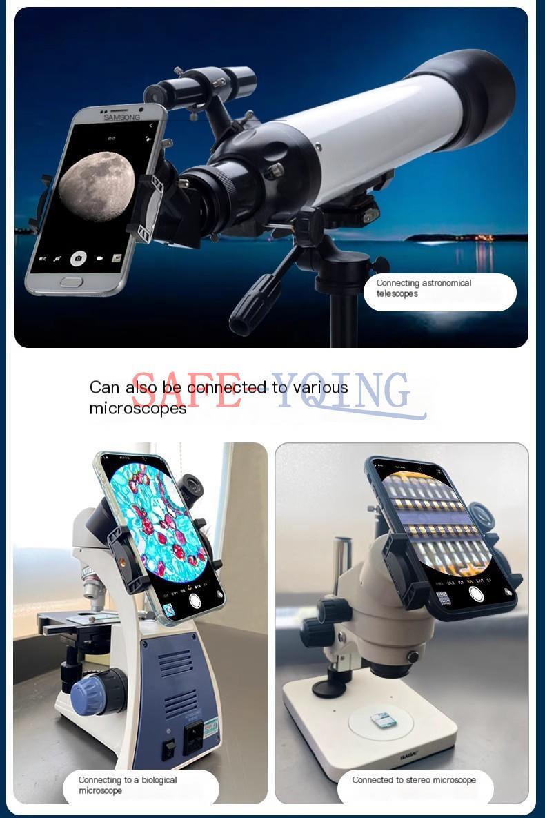 1PC Slit Lamp Adapter Microscope Eyepiece Smartphone Cell Phone Adapter