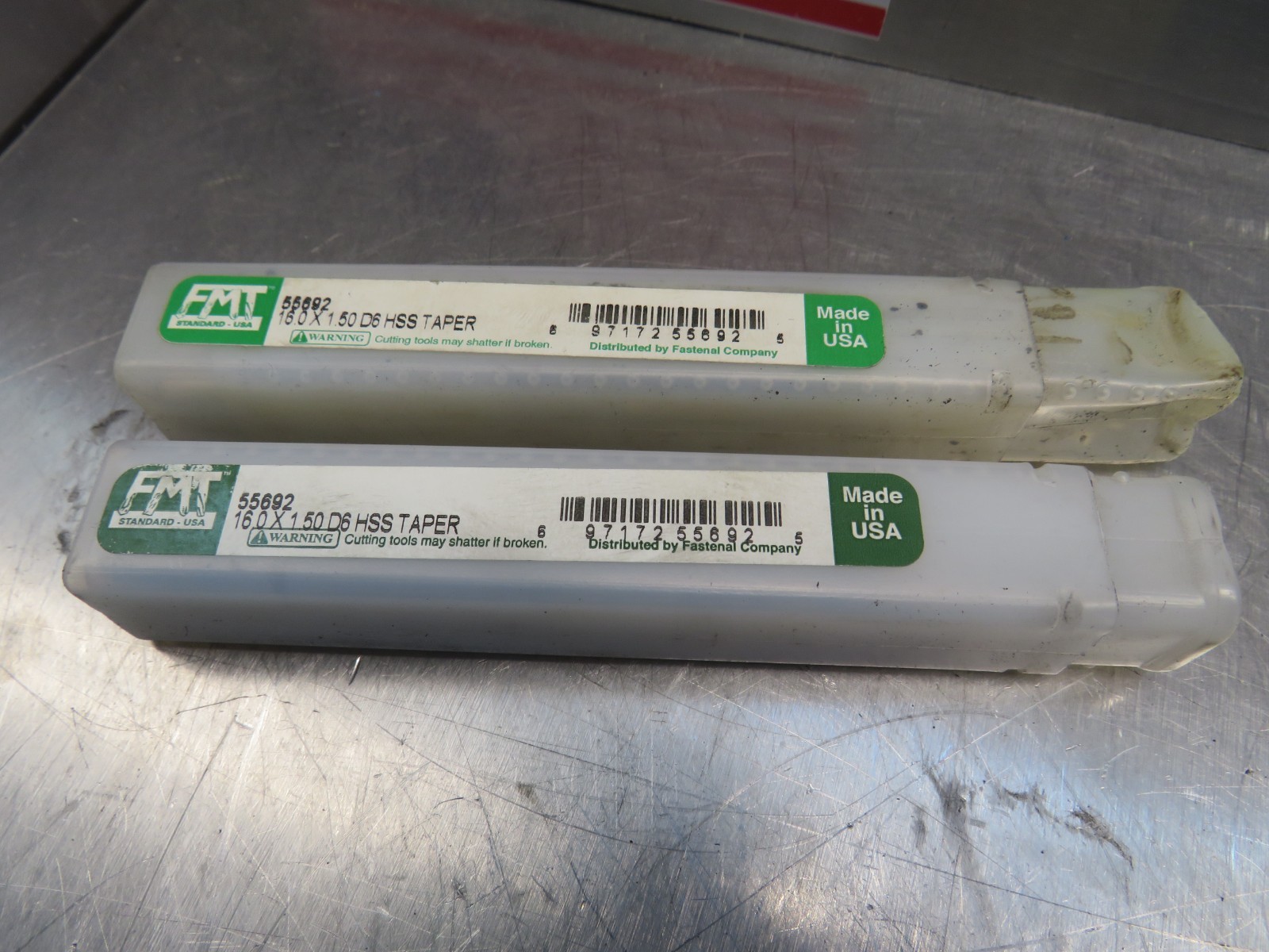 Fastenal 55692 16.0 x 1.50 D6 HSS Taper (Lot of 2)