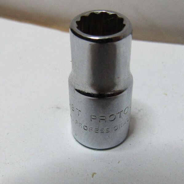 PROTO 4708T USA MADE SOCKET 1/4″ DRIVE 1/4″ 12 POINT A107u