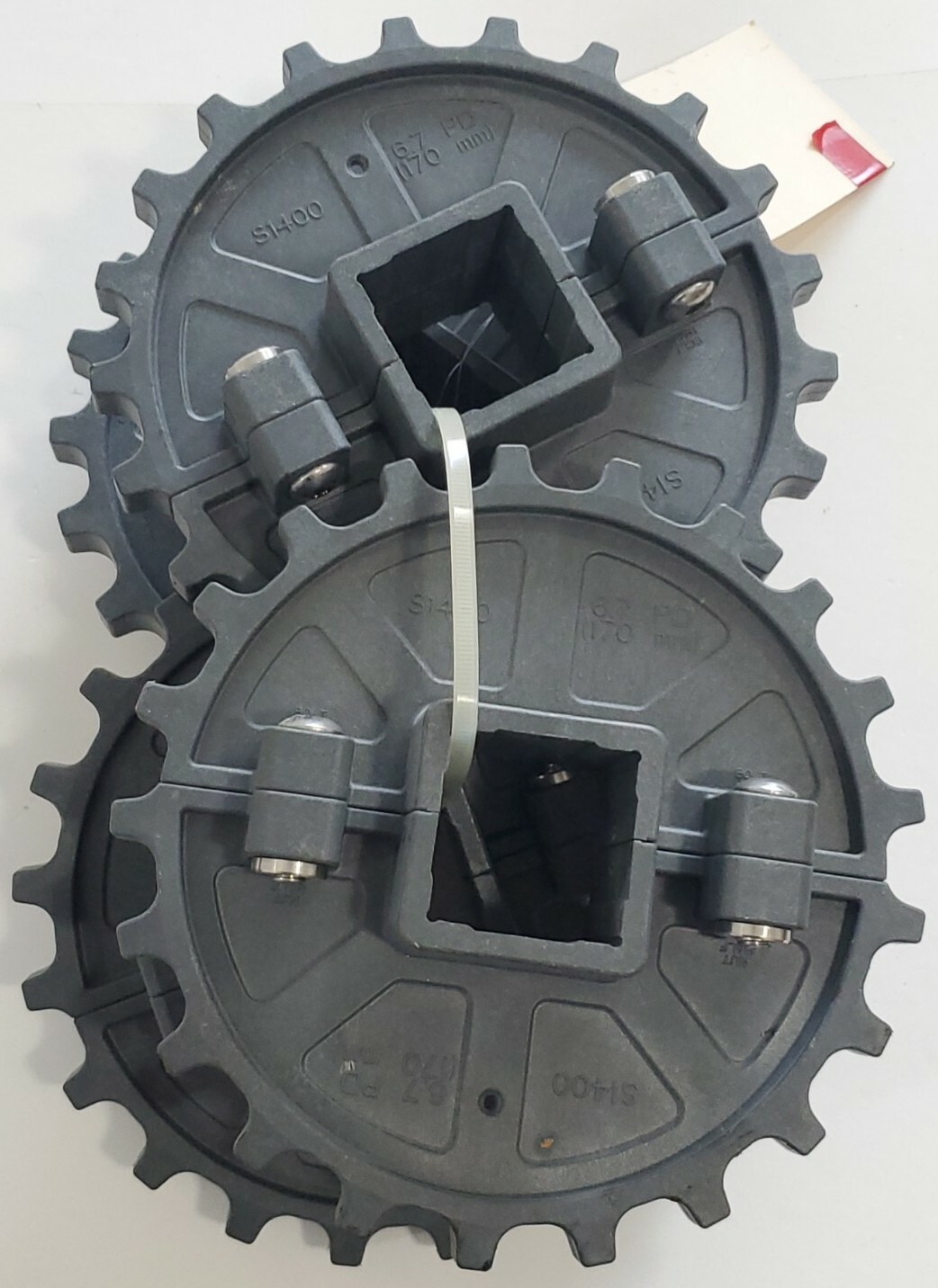 *NEW* LOT OF 4 INTRALOX S1400 SPROCKET 21T 6.7PD 170mm 2-1/2″ SQUARE BORE