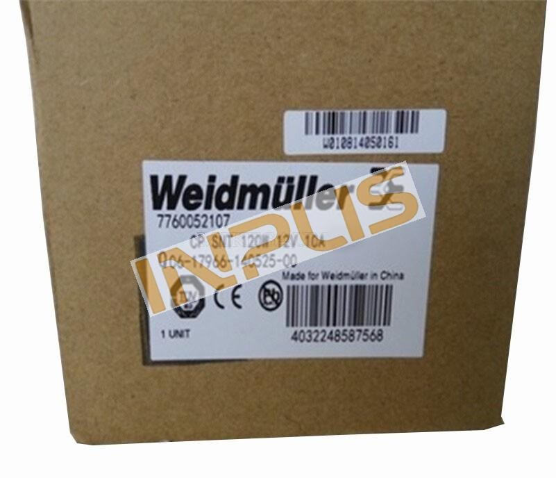 7760052107 NEW Weidmuller 7760052107 CP SNT 120W 12V 10A