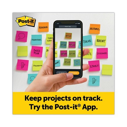 Post-it Super Sticky Tabletop Easel Pad, Unruled, (20) White 20×23 Sheets