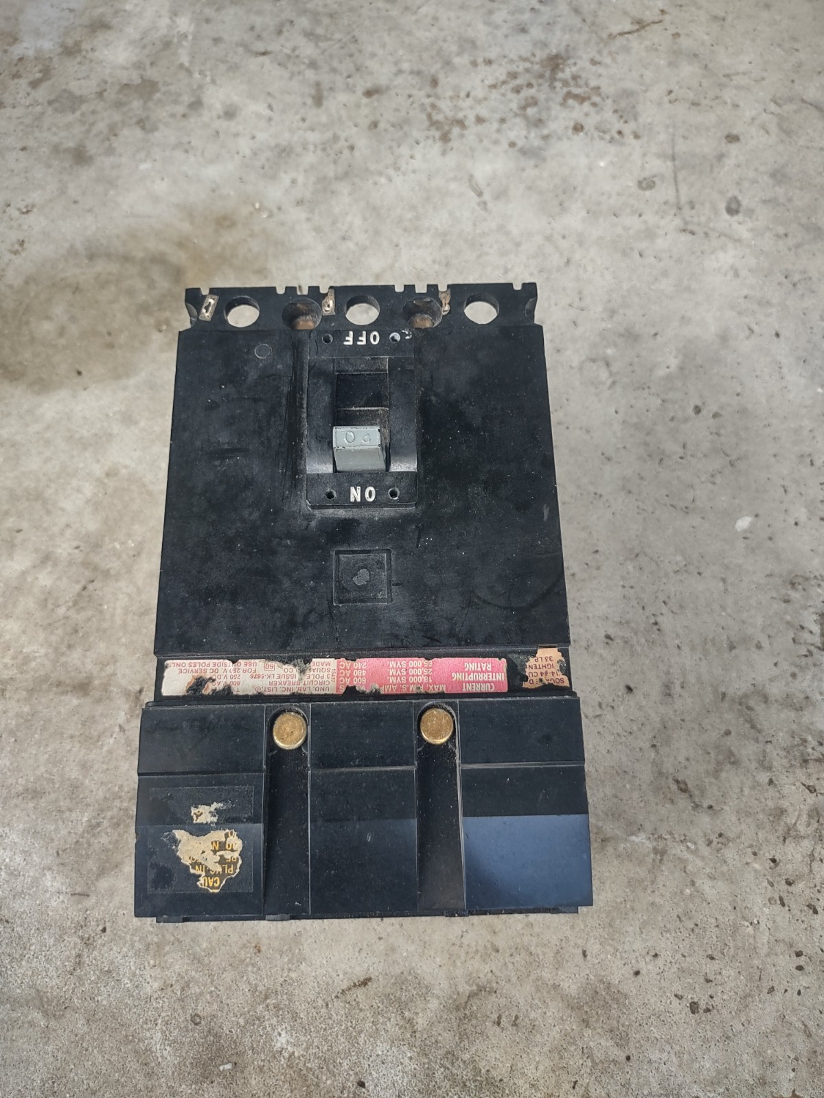 NEW OPEN BOX SQUARE D FH36020 3 POLE 20AMP 600v I-LINE CIRCUIT BREAKER STK H1234