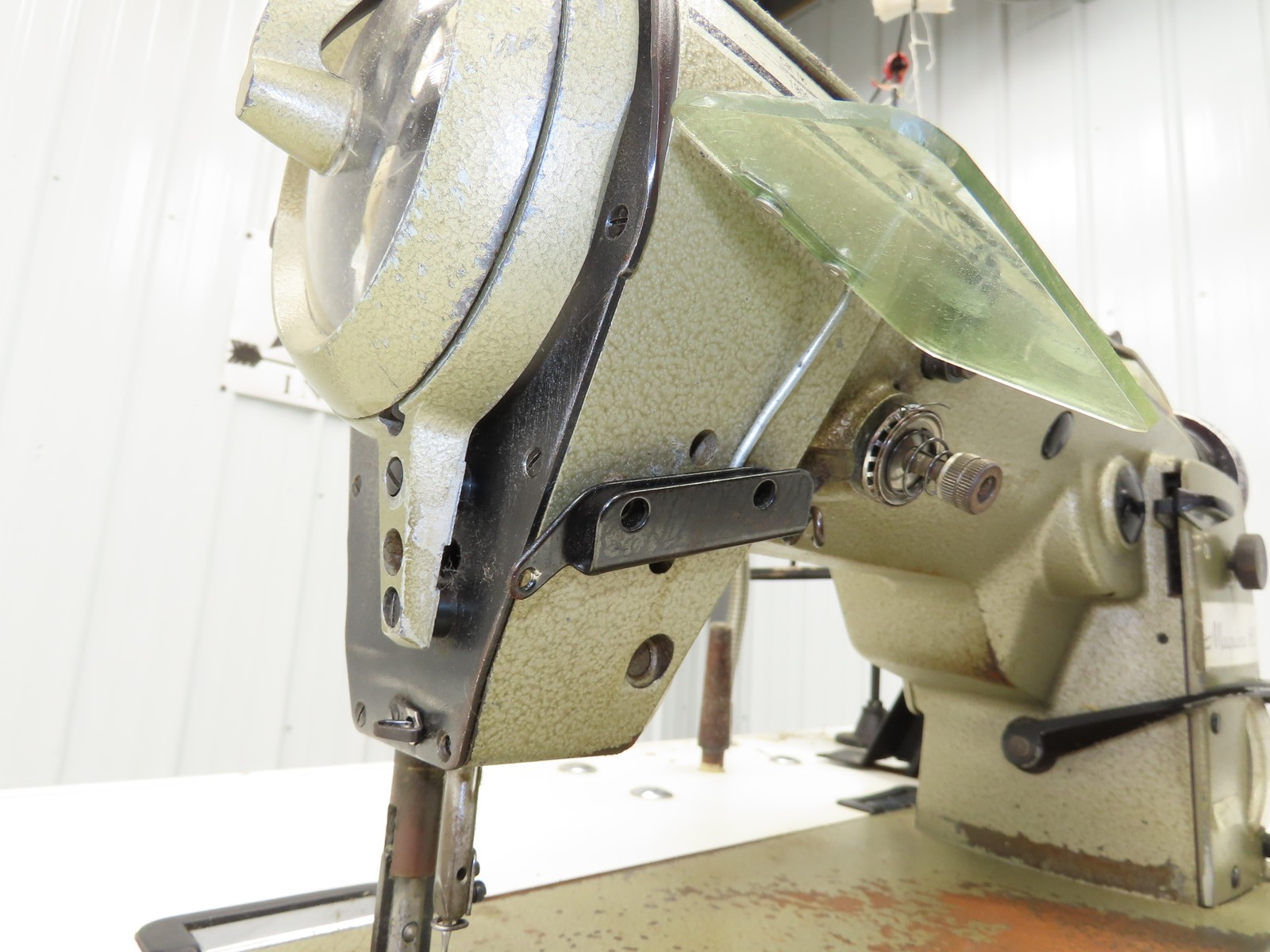 Singer 457 Industrial Sewing 3-step Zig Zag Rotary Take-up Machine 220VAC 3Ph