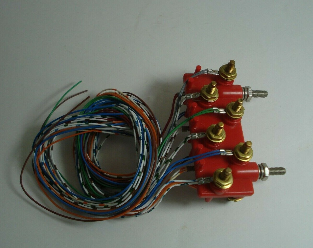 Six Pair 6pr 6 pr 145 Telephone Terminal Hairy Block Reliable Electric NEW