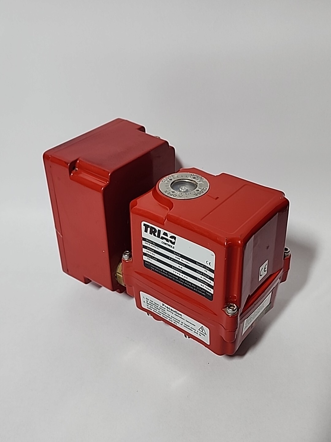 TRIAC Controls WED-500CXT Rlectric Actuator, Modulating Control