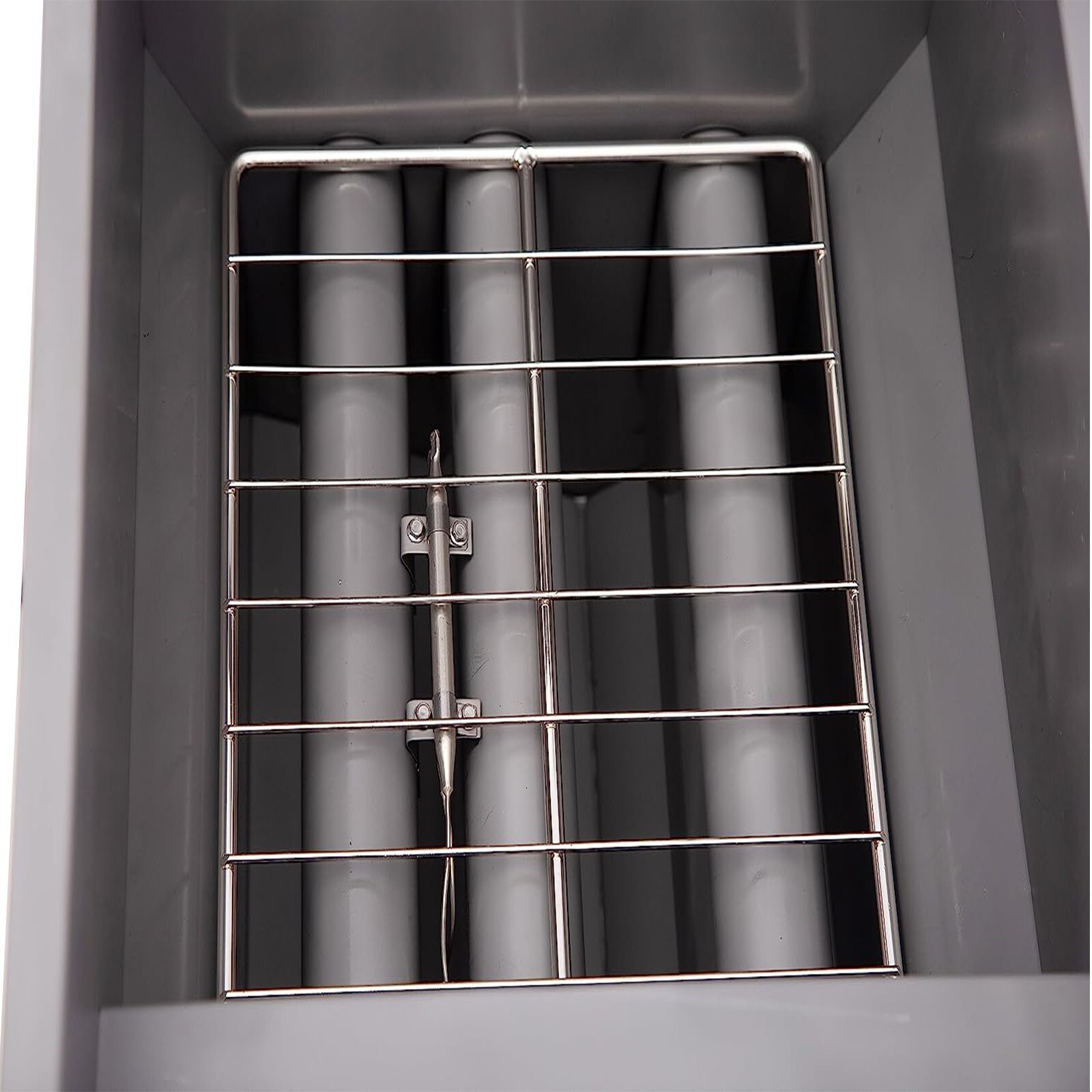 Hakka Commercial Deep Fryer Liquid Propane 3 Burners 40-50 lb 90000 BTU