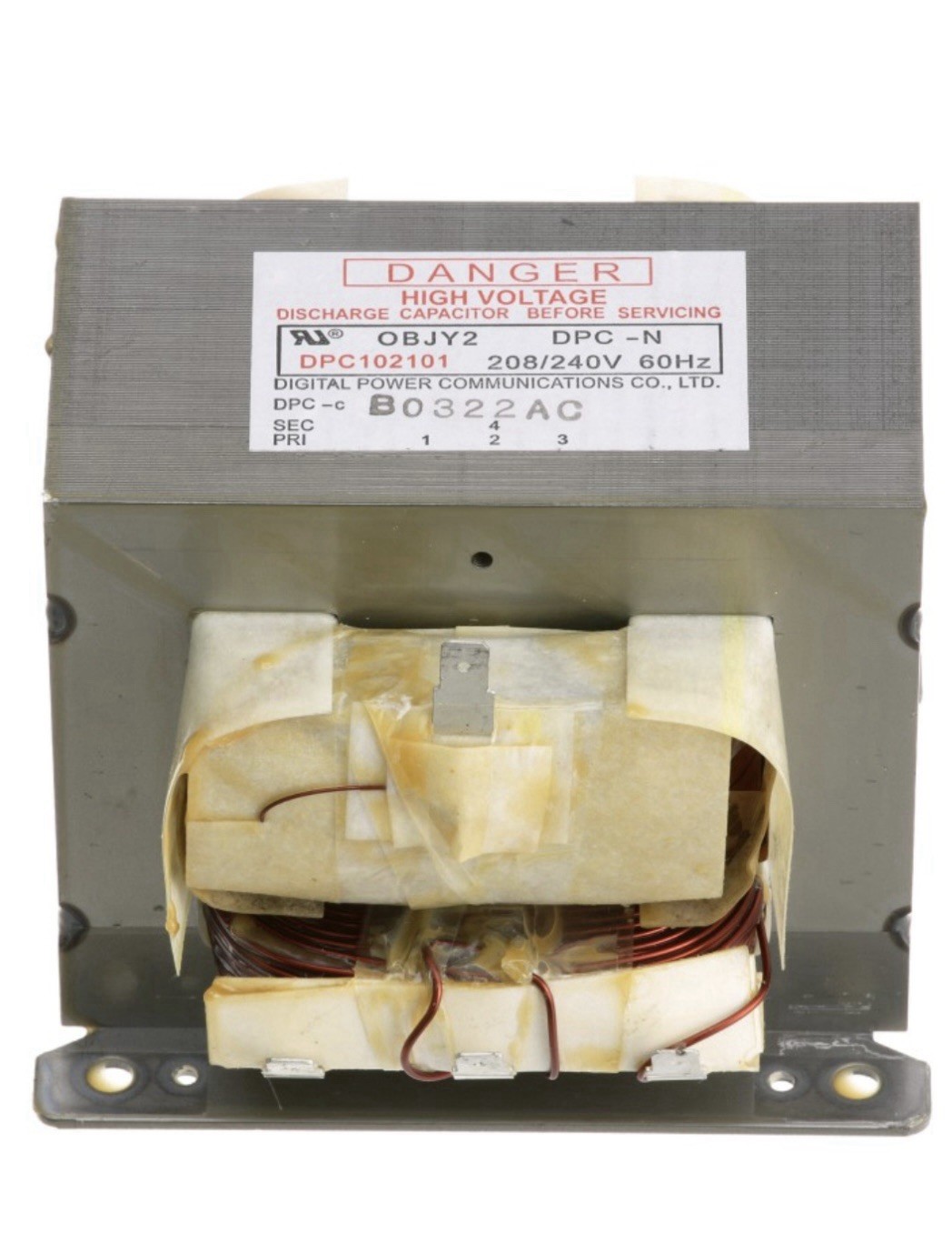 TurboChef NGC-3062-1 Transformer, 208/240 Volt, 60HZ SAME DAY SHIPPING