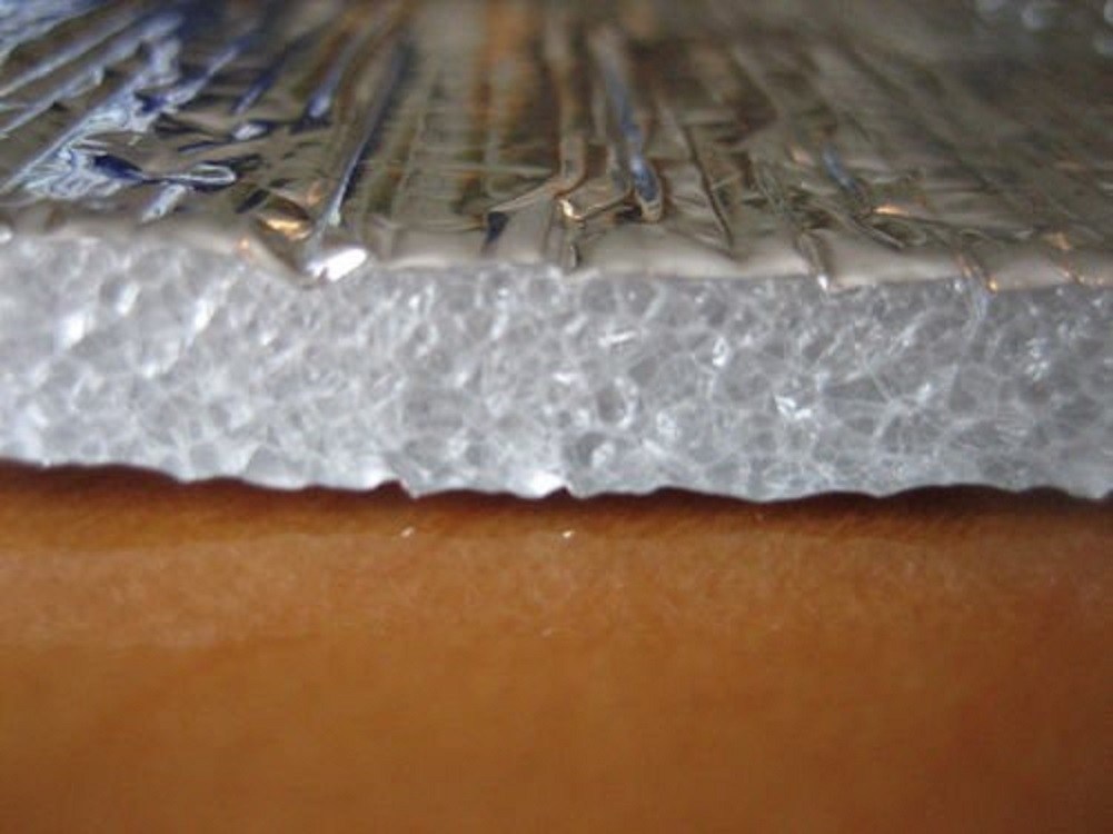 WHITE Reflective Insulation 2X250 Roll Foam Core Radiant Barrier AD3 3MM