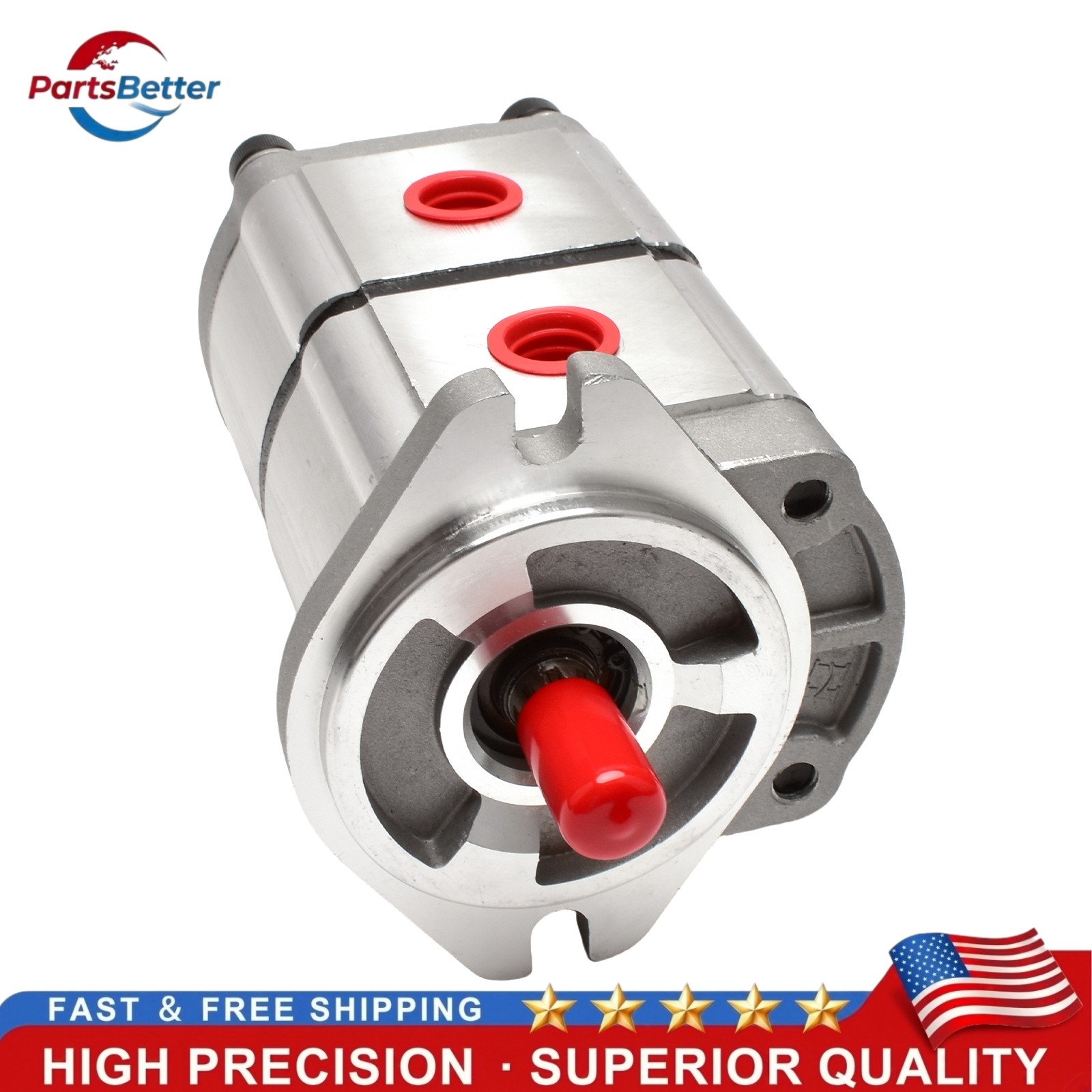 PGP51088G3LP For AGT Hydraulic Pump Two-Section for Skid Steer Loader KTT23 New