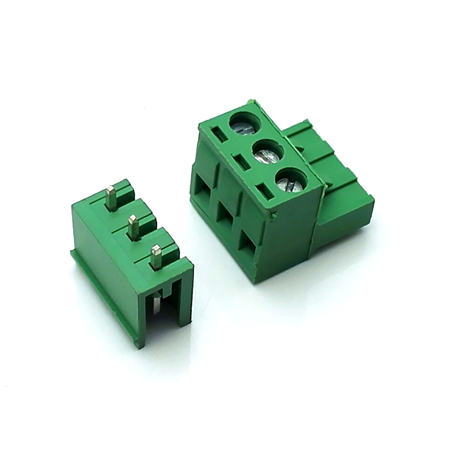 US Stock 10Set 2EDG 3 Pin 3P Plug-in Screw Terminal Block Connector 5.08mm Pitch