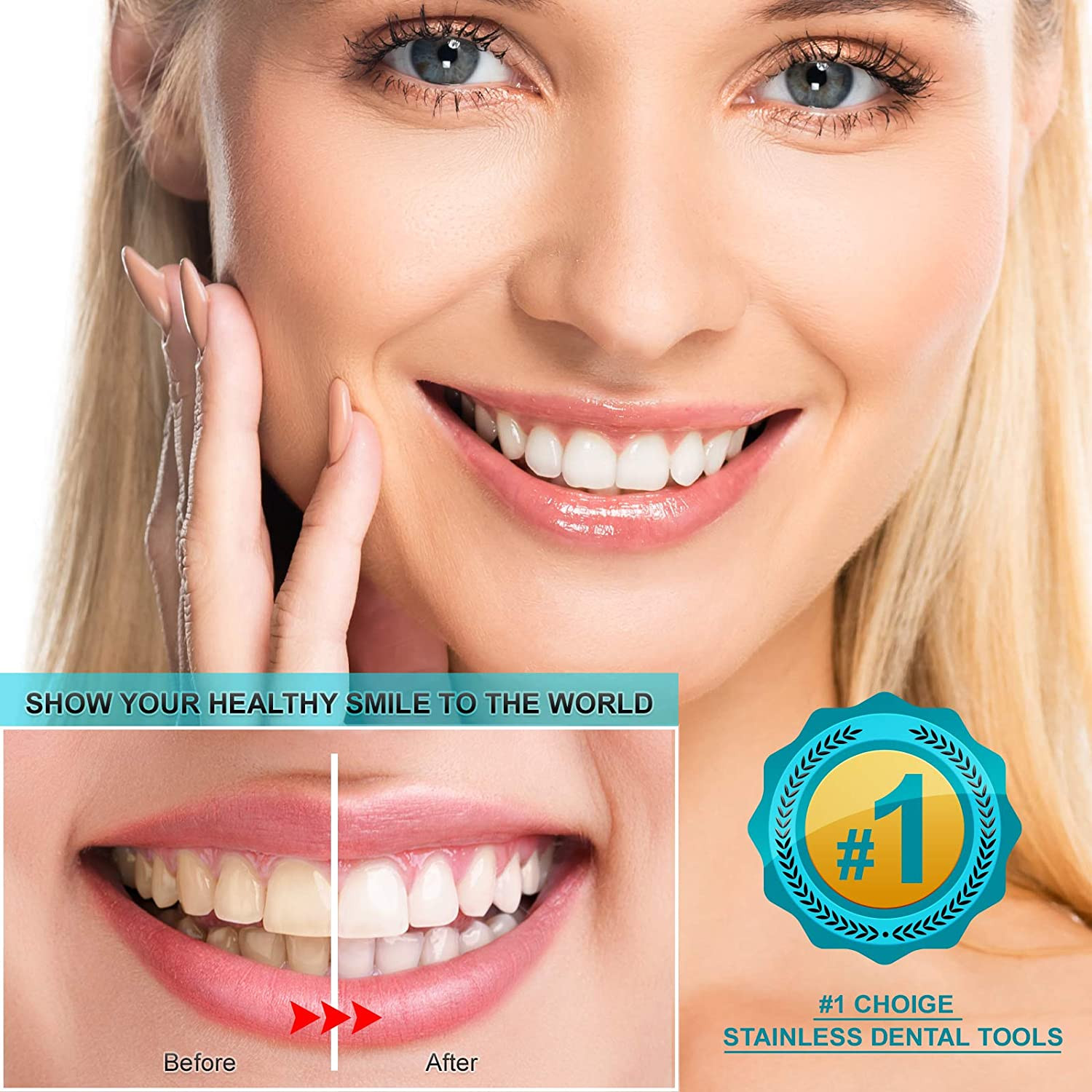 Herramientas Para Dentista Acero Inoxidable Alta Calidad Higiene Dental Dientes