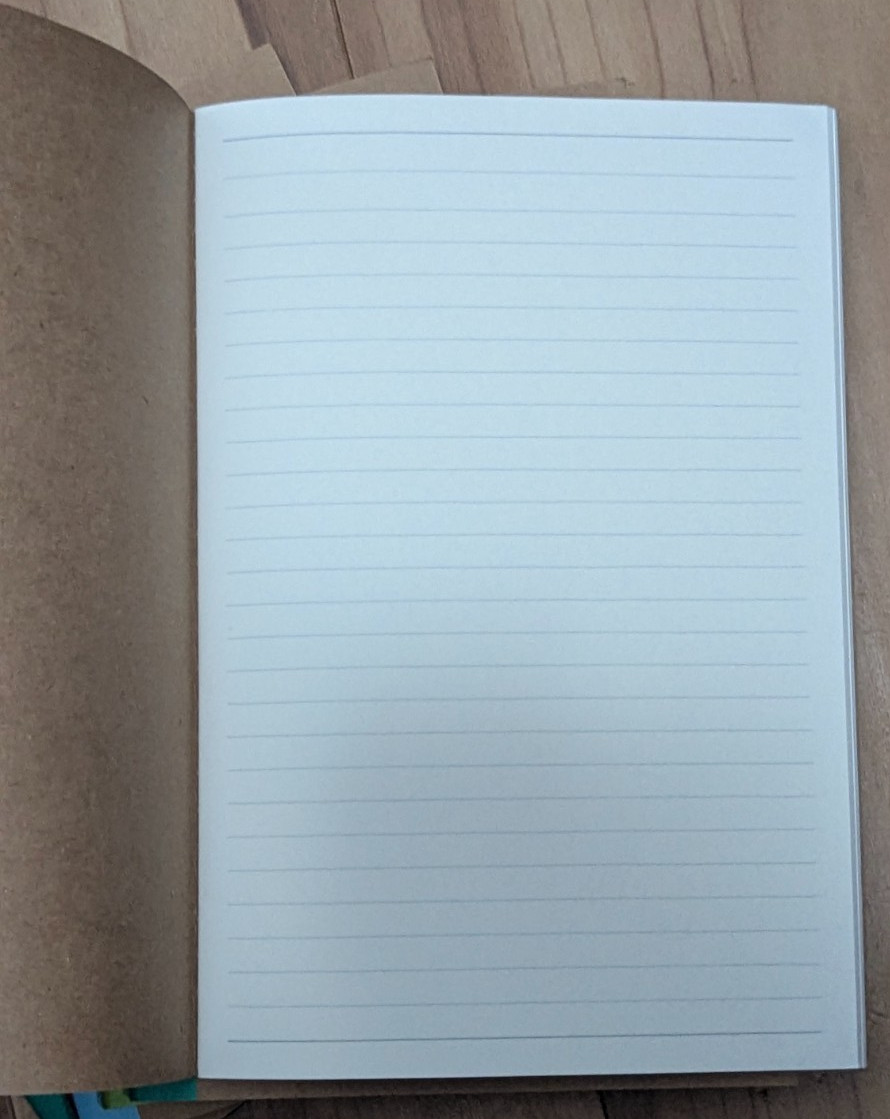 Lot of 6 Blank Composition Books 8.25×5.5 Inch, 60 Pages Each
