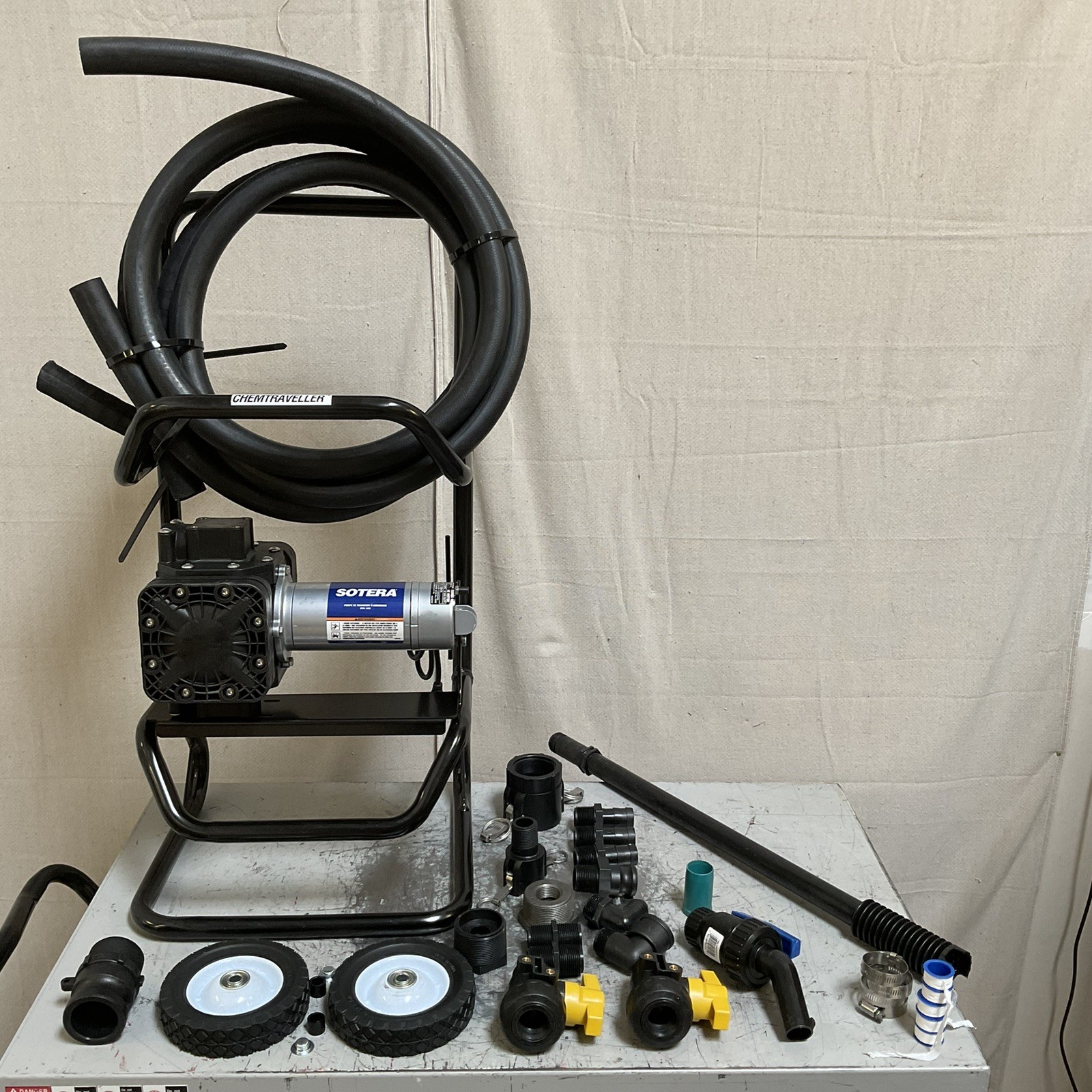 SOTERA SS465BX713 Electric Drum Pump 1/4hp 115V 13gpms
