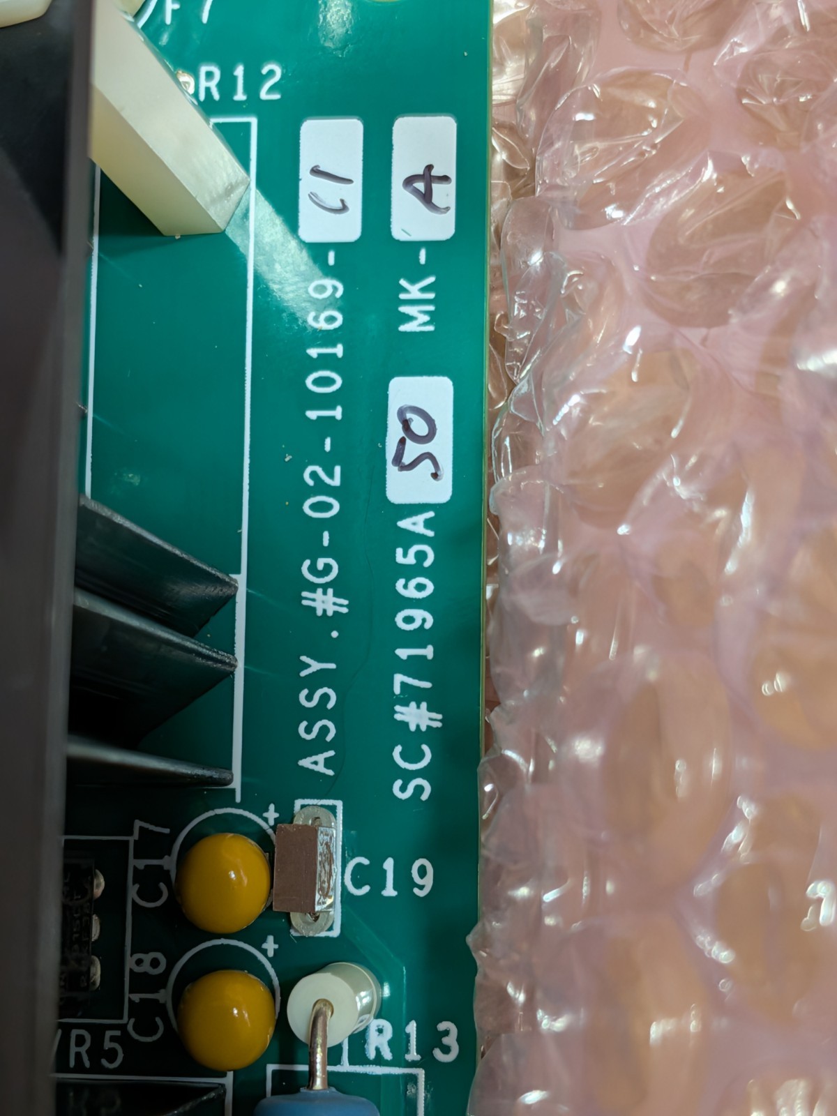 Ajax Tocco 71965A50 MK-A G-02-10169-C1 Power Supply