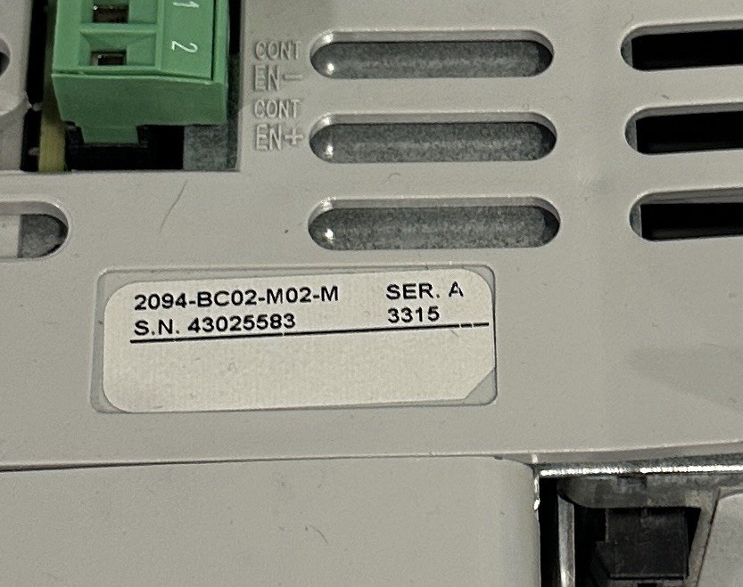 ALLEN BRADLEY 2094-BC02-M02-M /A Kinetix 6200/6500 AXIS DRIVE 15kW 2094BC02M02M