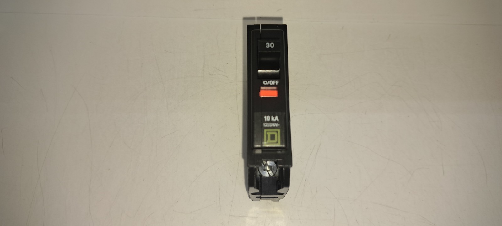 Square D QOB130 1 Pole 30 Amp 120/240V Bolt-on Yellow Face Circuit Breaker NEW