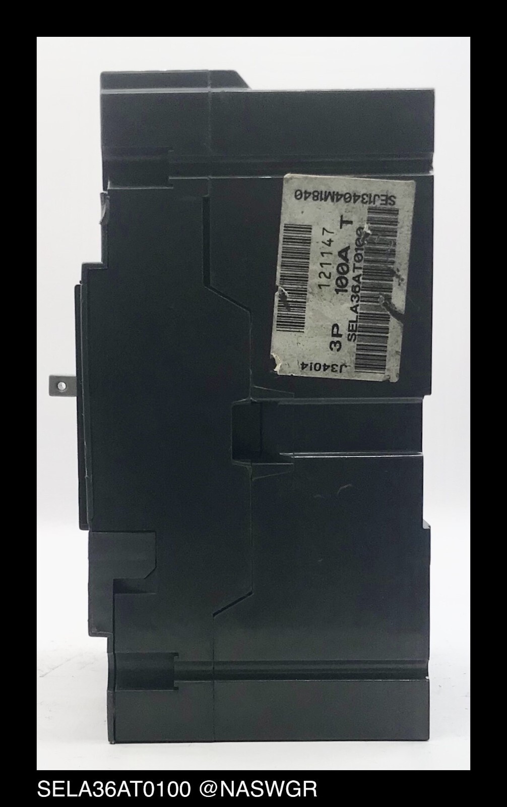 GE Spectra RMS SELA36AT0100 Circuit Breaker w/ 24v Shunt Trip ~ 100 Amp – Tested