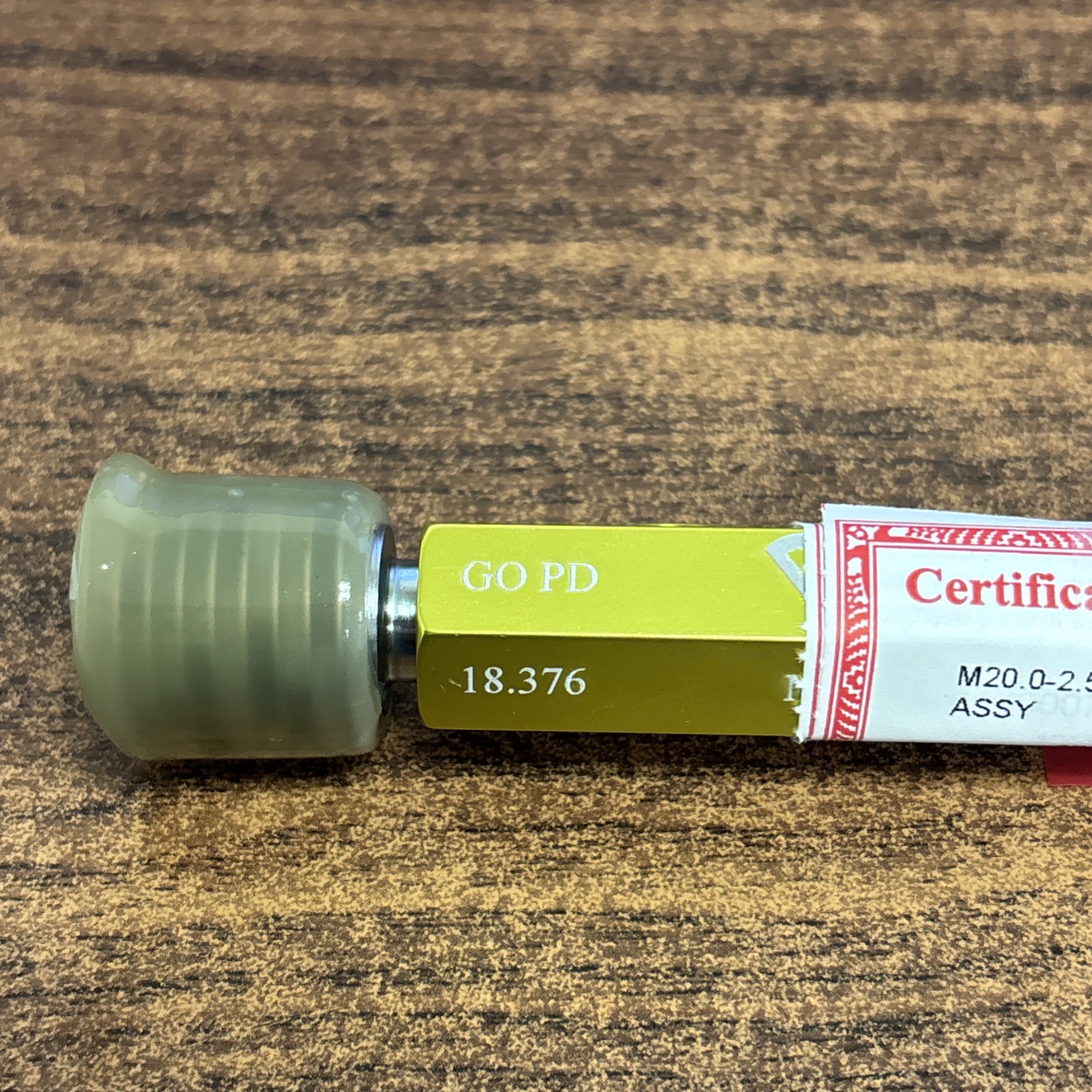 Vermont Gage Lot Of 4 M20.0-2.5, M16.0-2.00, M10.0-1.0, M8.0-1.25 6H G/NG