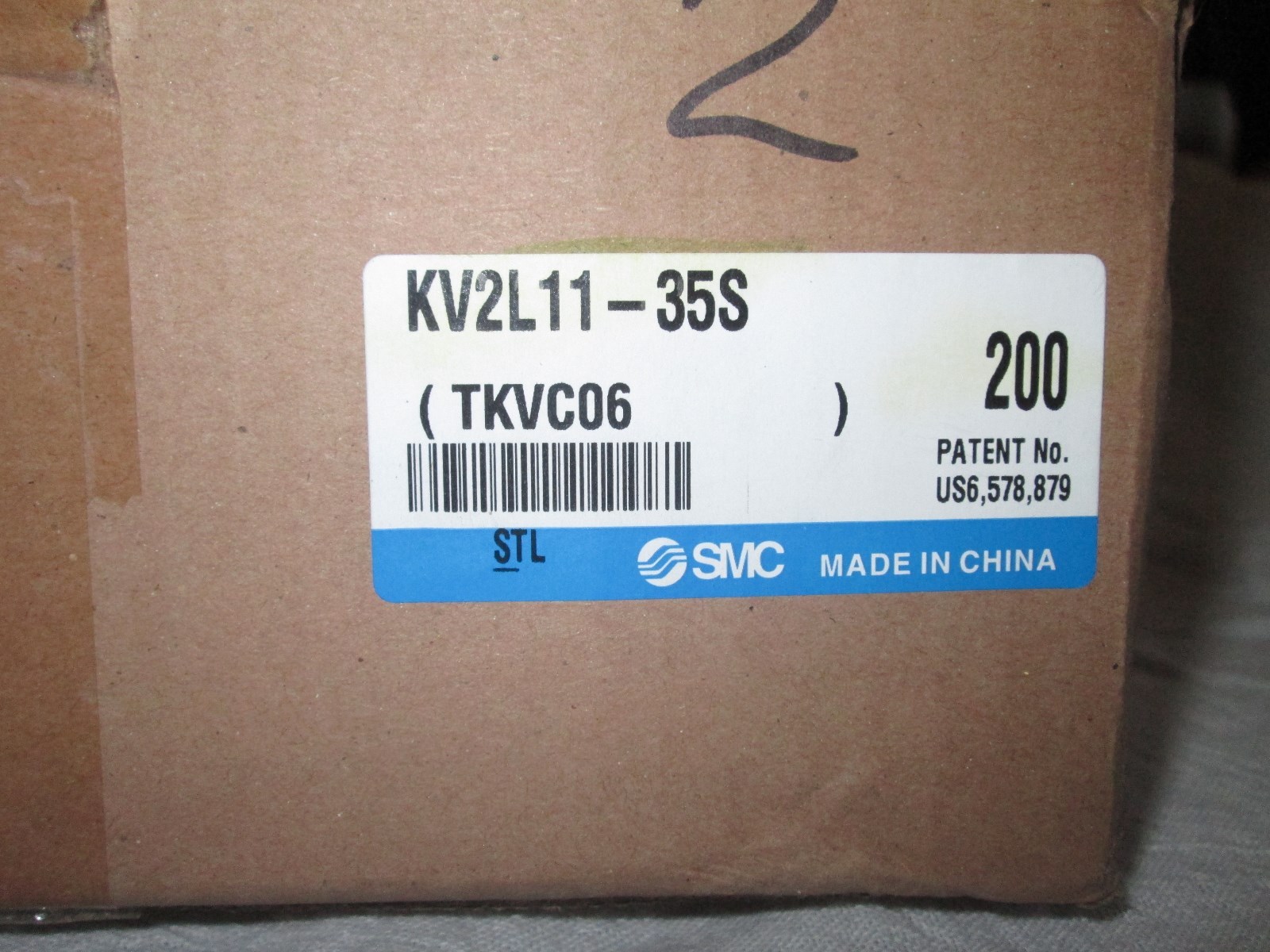 5 SMC KV2L11-35S 90° Elbow Fittings 3/8″ Thread 1/4-18 NPT Push to Connect