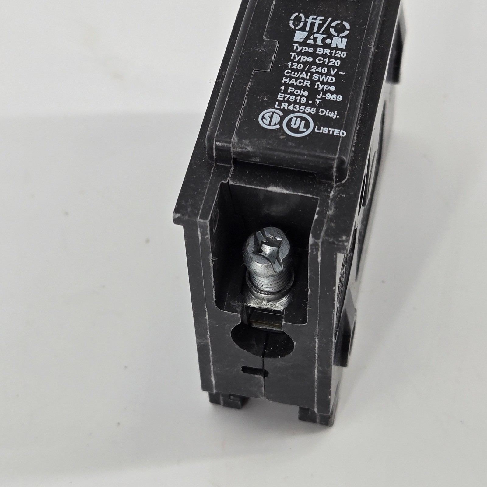 Eaton BR120 20A 1-Pole Circuit Breaker Type BR 120/240V Single Pole Switch NOS