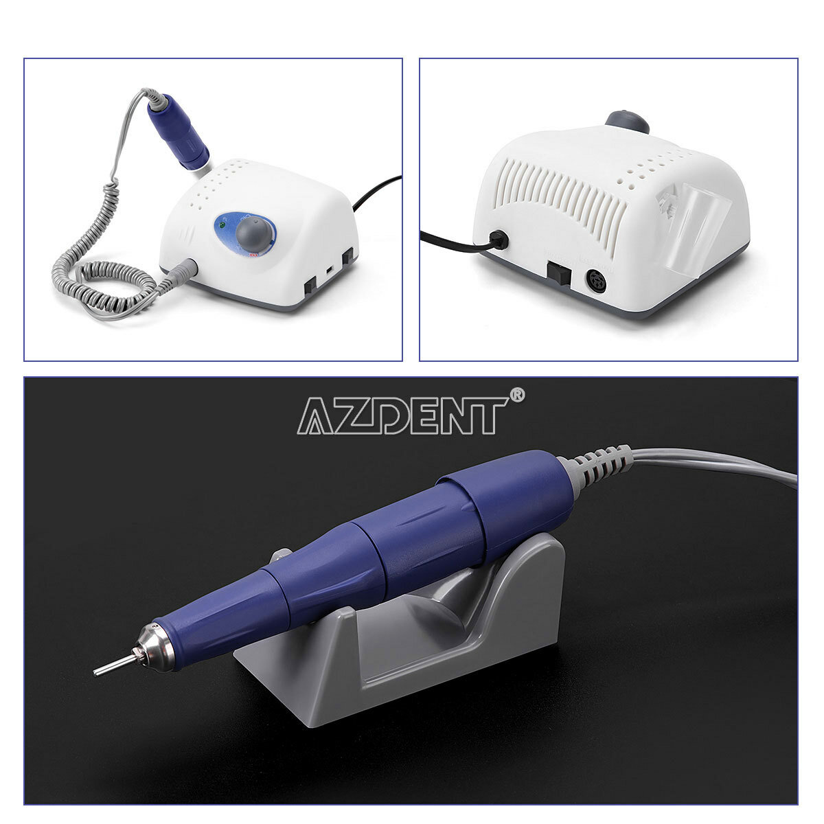 Dental MicromotorElectric Micromotor Polishing Unit With 40K rpm Motor Handpiece