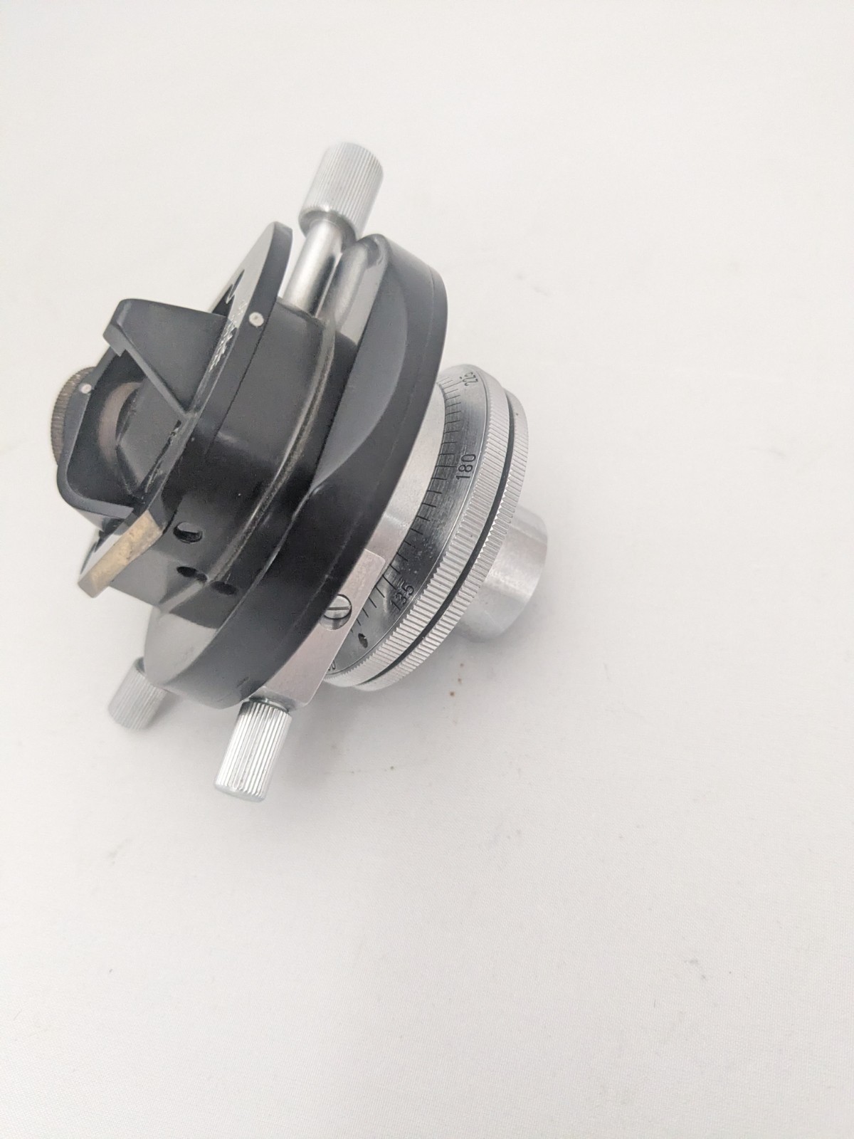 Leitz Wetzlar Microscope Flip Top Condenser Assembly