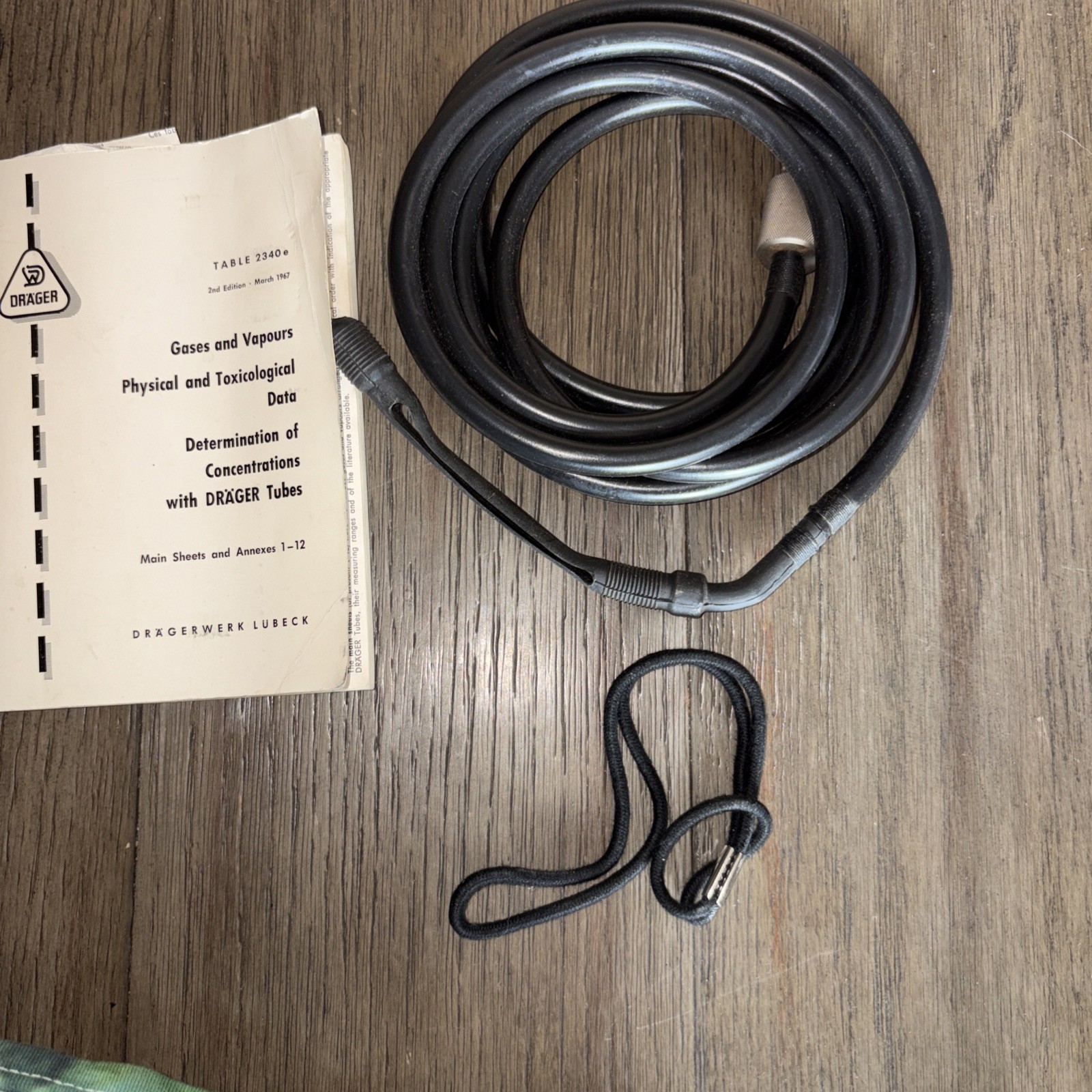 DRÄGER GASSPÜRGERÄT MULTI GAS LEAK DETECTOR MOD 21/31 V100 ZUBEHÖR THW FEUERWEHR