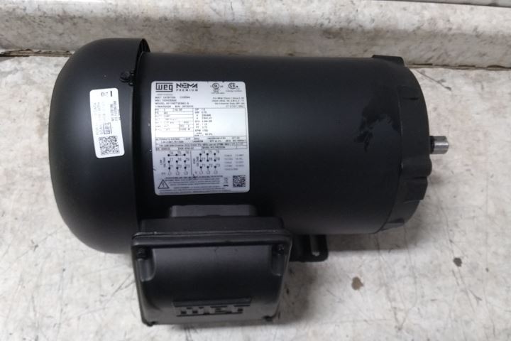 Weg 00118ET3E56C-S 1 HP 1765 RPM 230/460VAC 3-Phase General Purpose Motor
