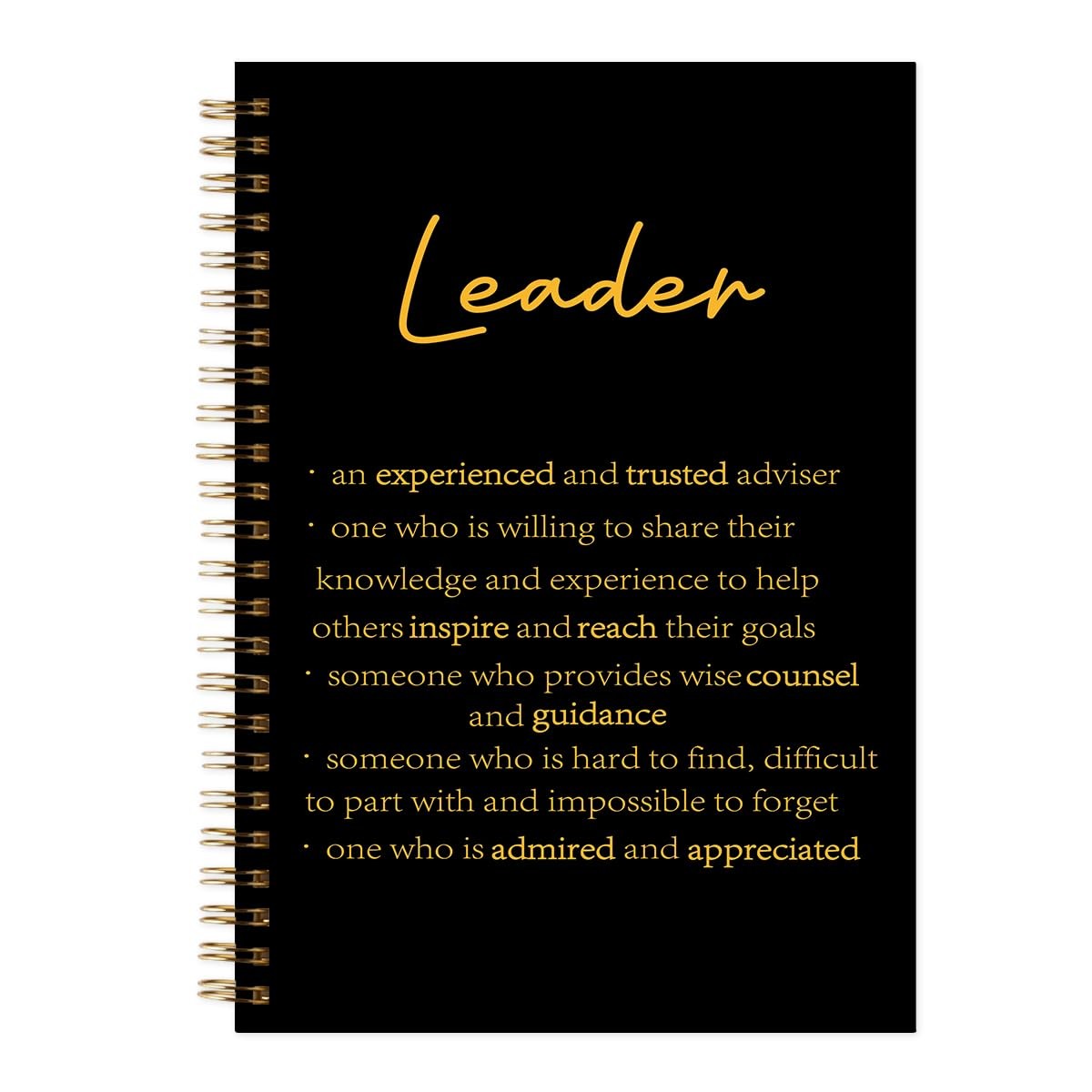 ZXAZXA 8.3×5.5 inch Spiral Notebooks 160 Pages Journal 6»W x 8.26»L, Leader