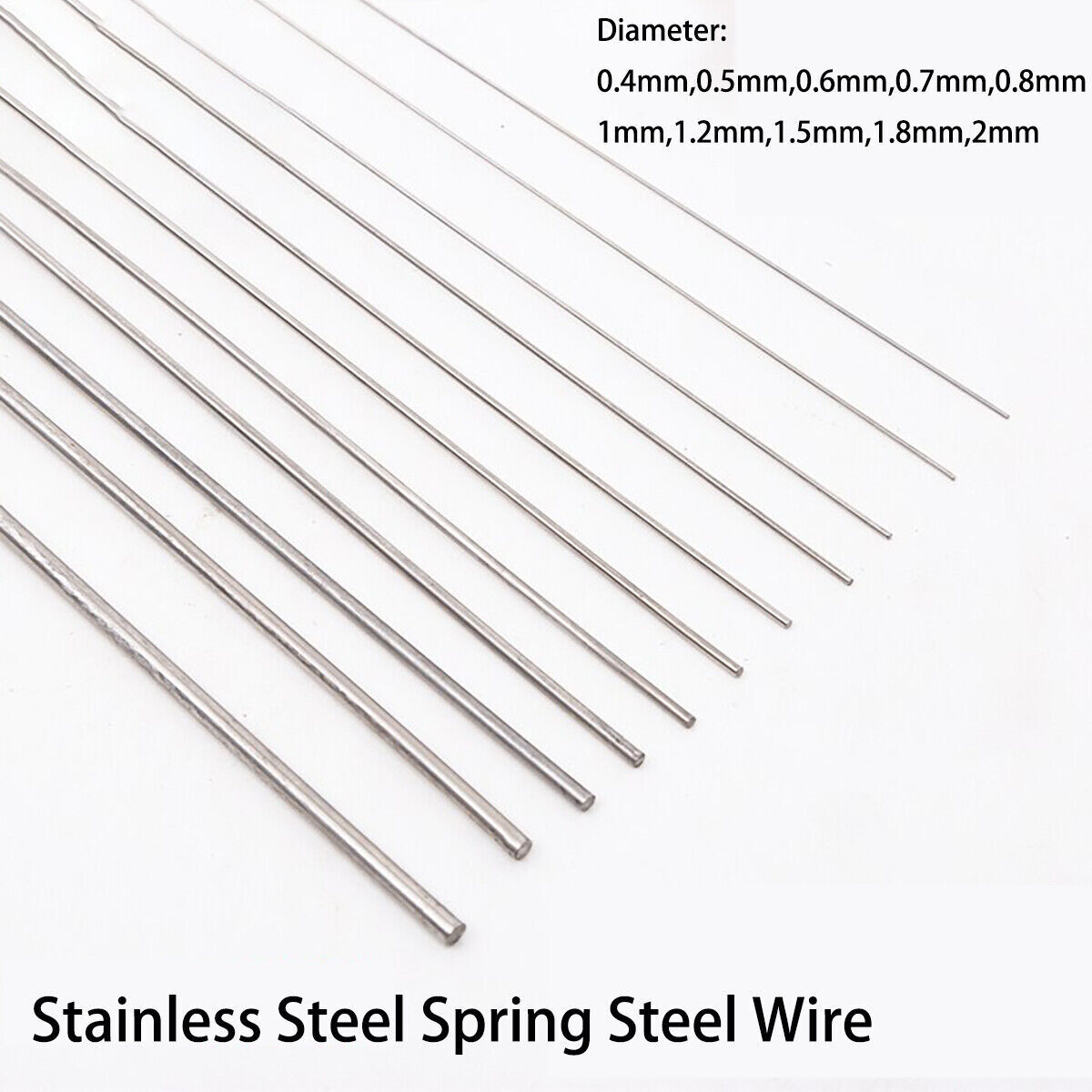 High Tensile Steel Spring Wire 0.4mm 0.5mm 0.6mm 0.8mm 1mm 1.2mm 1.5mm 1.8mm 2mm