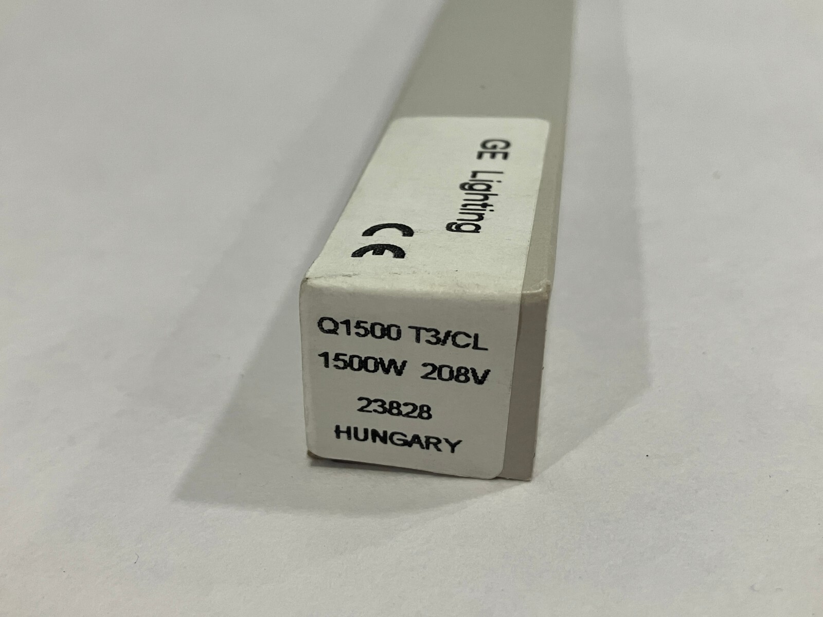 GE Q1500 T3/CL 208V 1500W Tungsten Halogen Lamp 23828