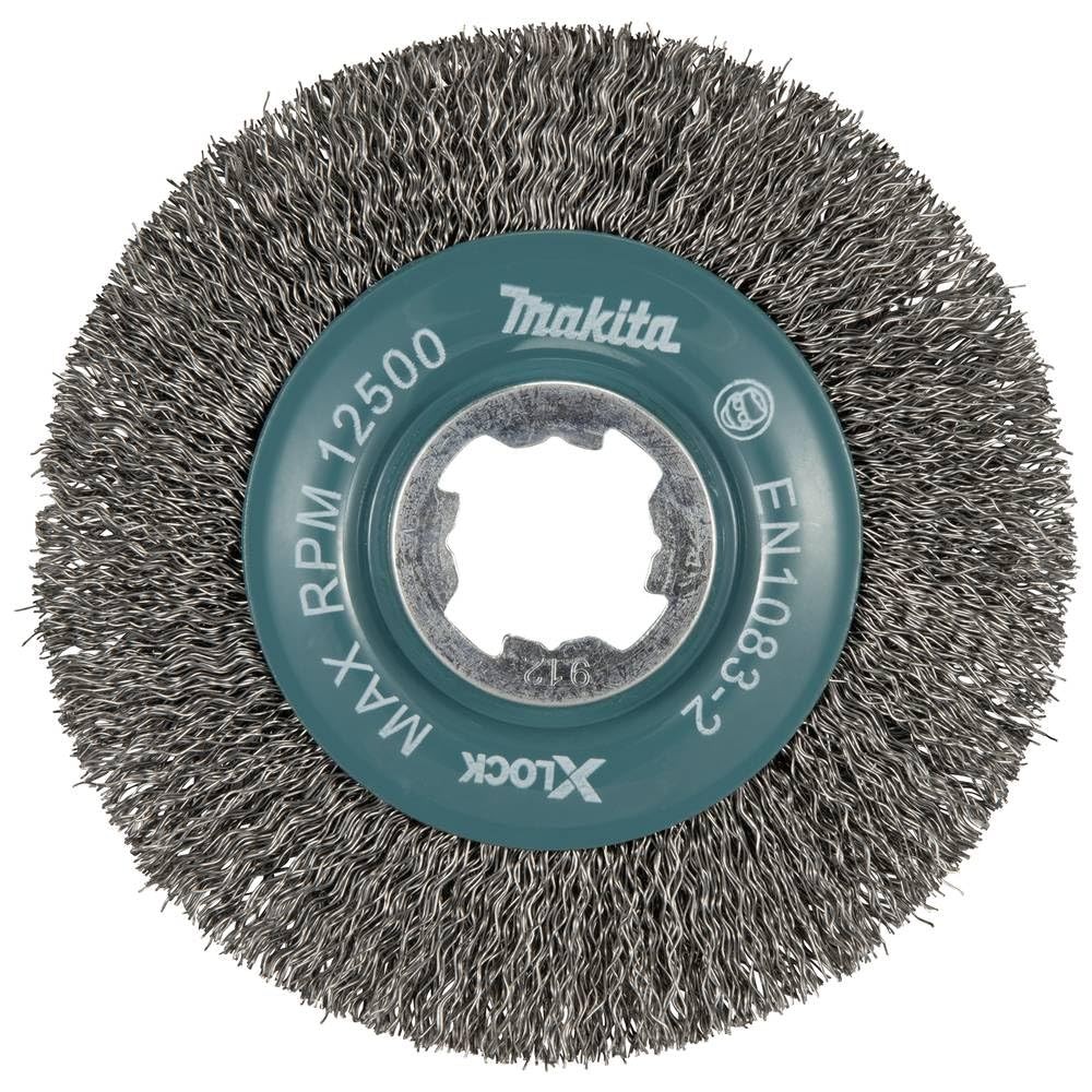 4.5 Inch Carbon Steel Crimped Wire Cup Brush With X Lock Quick Change System