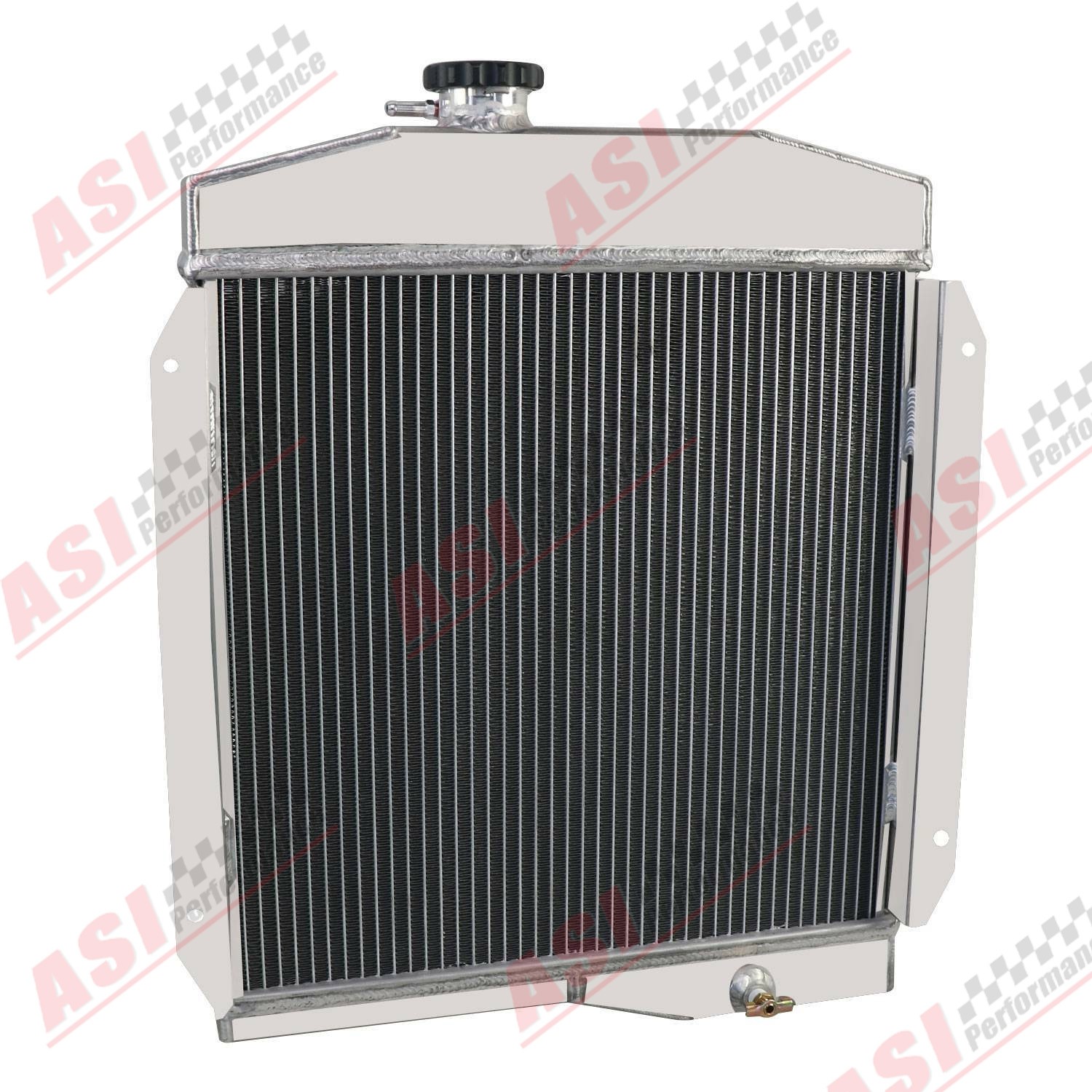 3 Rows All Aluminum Radiator For 1955 Jeep Willys;1959-1971 Jeep CJ3 CJ5 CJ6 MT