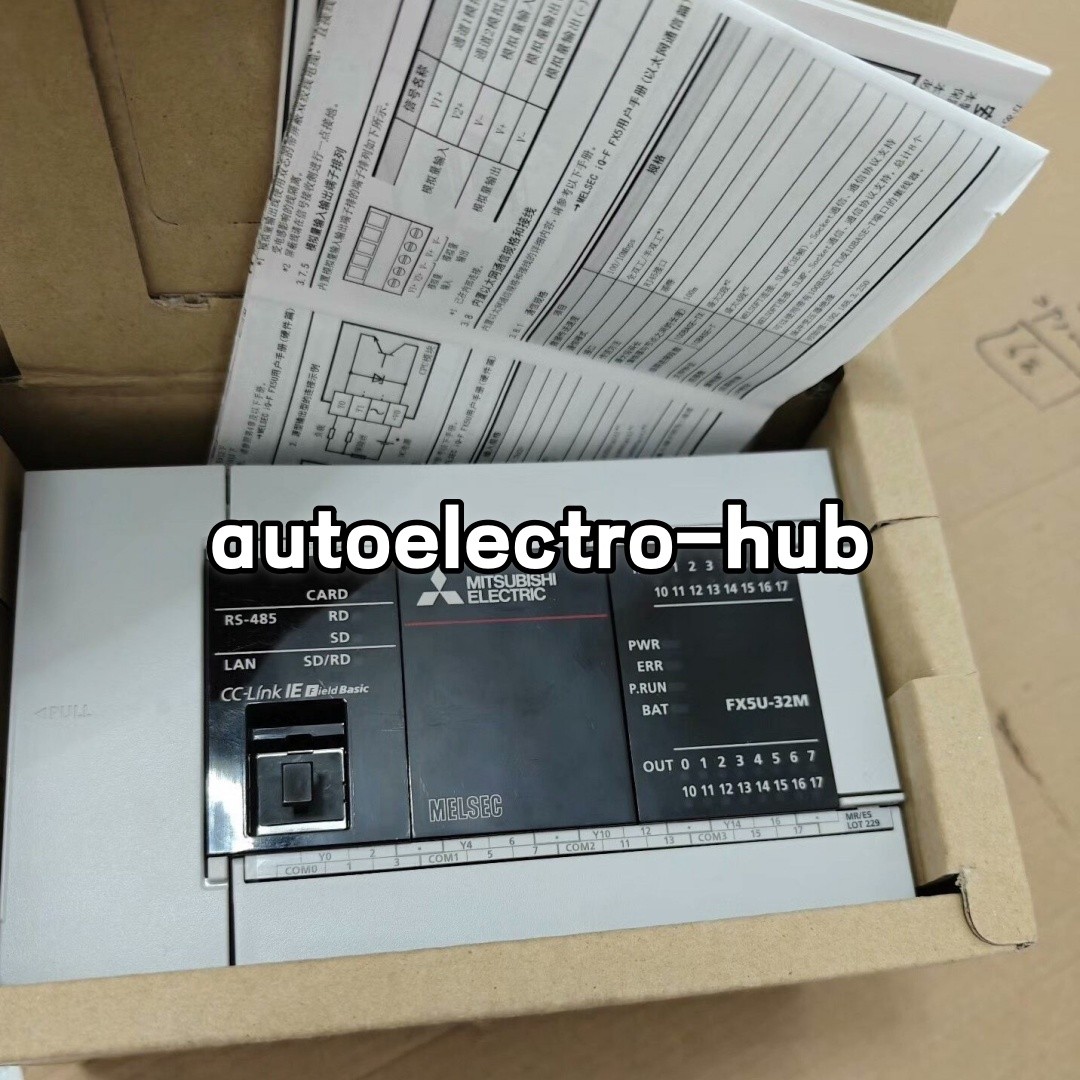 FX5U-32MR/DS Mitsubishi New 1 years warranty Expedited Shipping by DHL or Fedex
