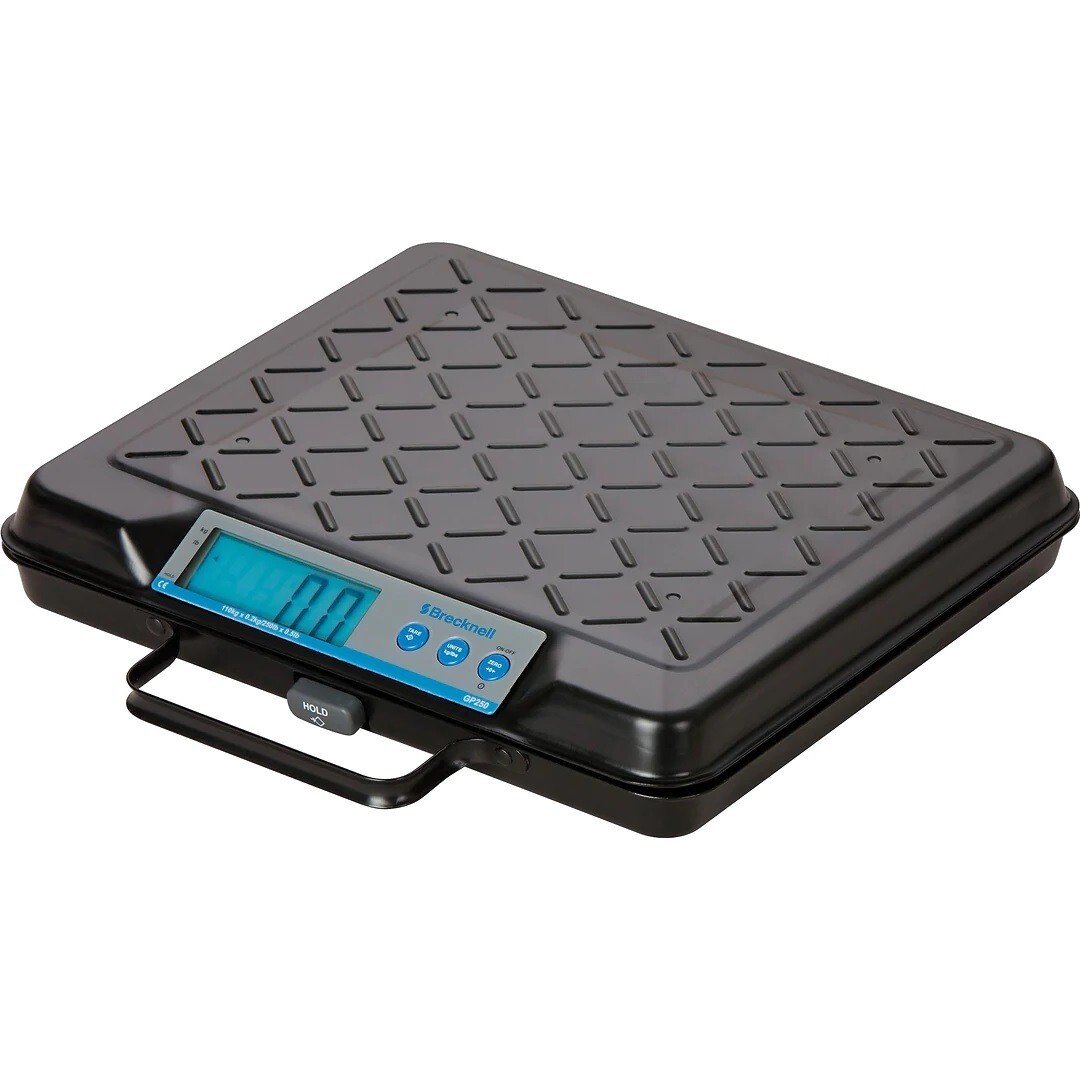Brecknell Portable Digital All Purpose Bench Scale 250lb Capacity GP250-USB NEW