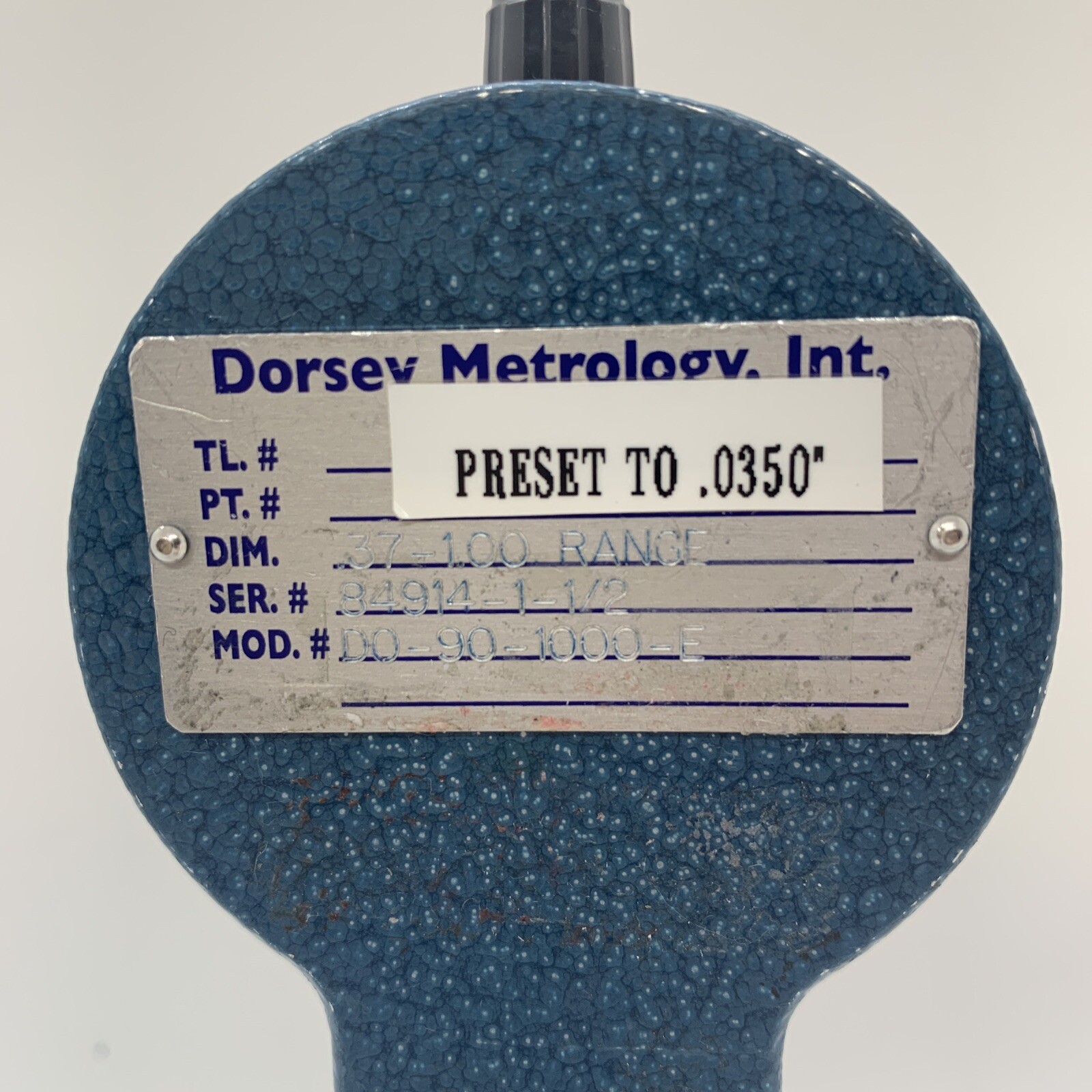 Dorsey Metrology Int. Do-90-1000-E Mitutoyo Absolute 543-342B Model C112REXB
