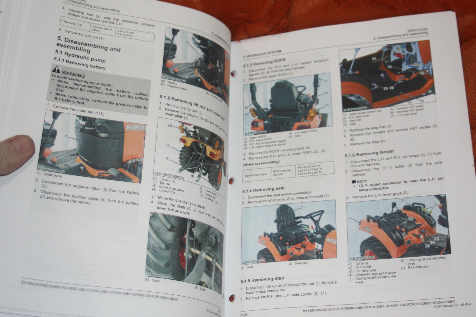 KUBOTA  KX41-2-61-71-91-101-121-151-161 EXCAVATOR Workshop Servi