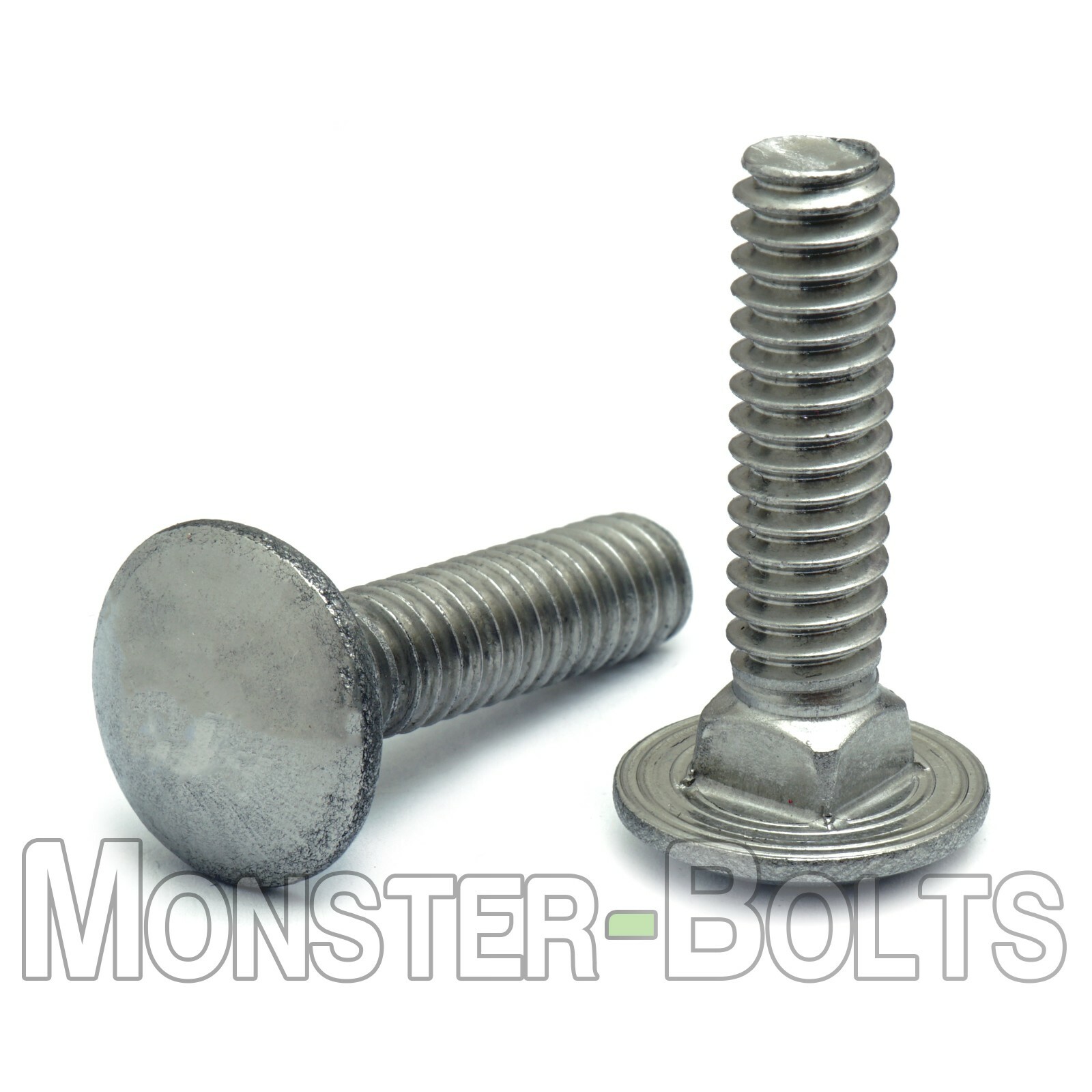5/16-18 Stainless Steel Carriage Bolts Square Neck, A2 / 18-8, aka Shaker Screen