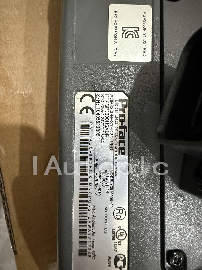 NEW Pro-face AGP3300H-S1-D24-RED AGP3300HS1D24RED Handheld Touch Screen