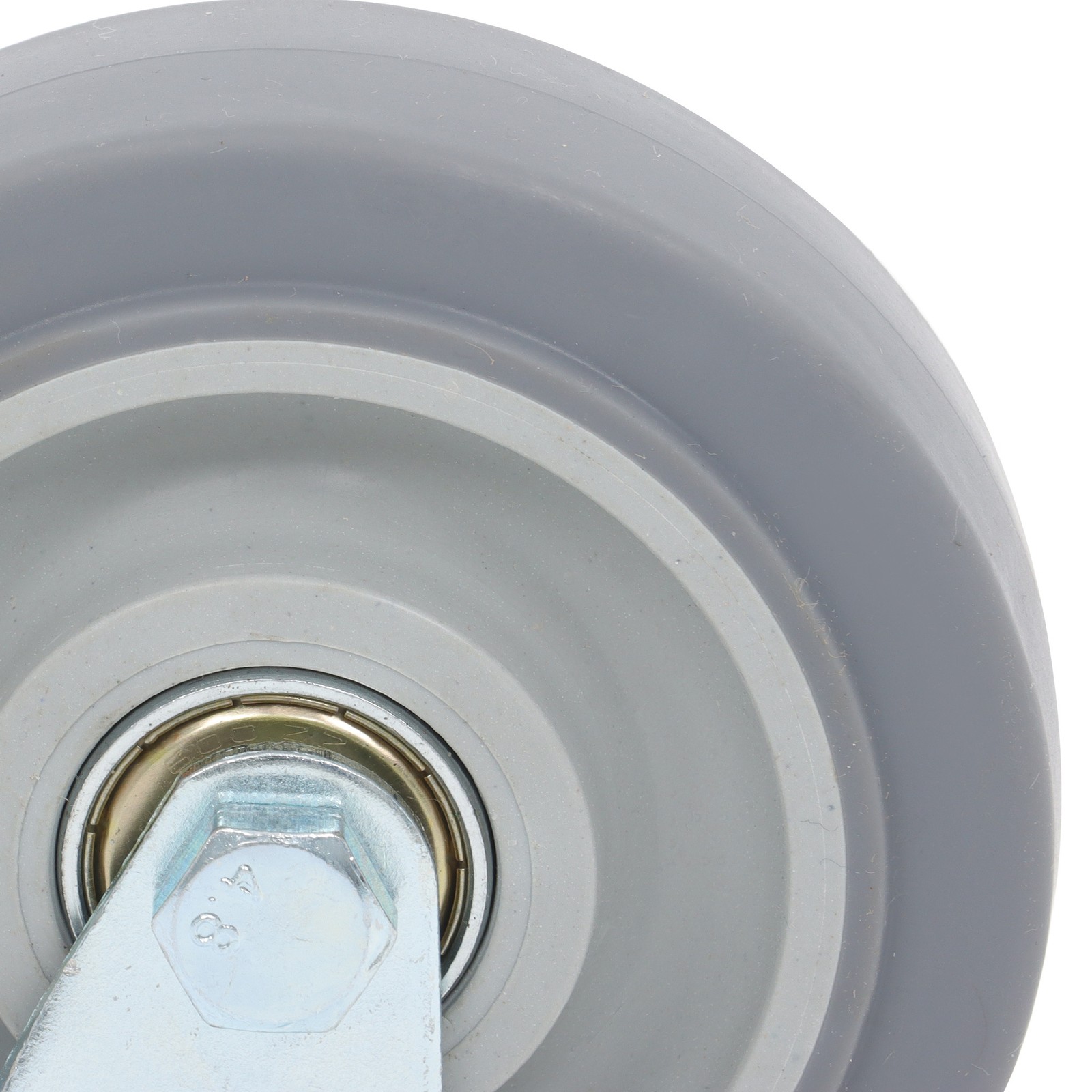 4 Pack Grey 4 Inch Swivel Caster Wheels 1200 Lbs Heavy Duty With Diagonal Bar