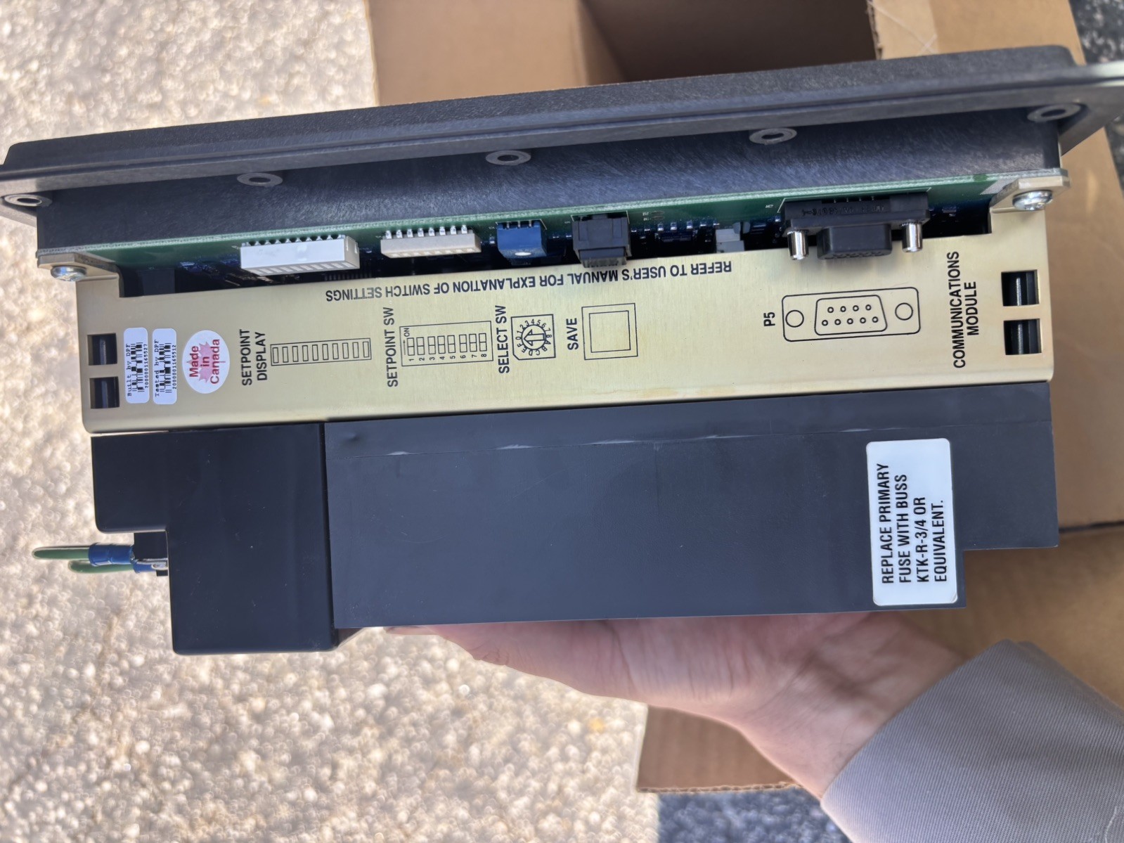 Eaton IQDP-4000, 66D2040G01 Relay Protective Device DP4030